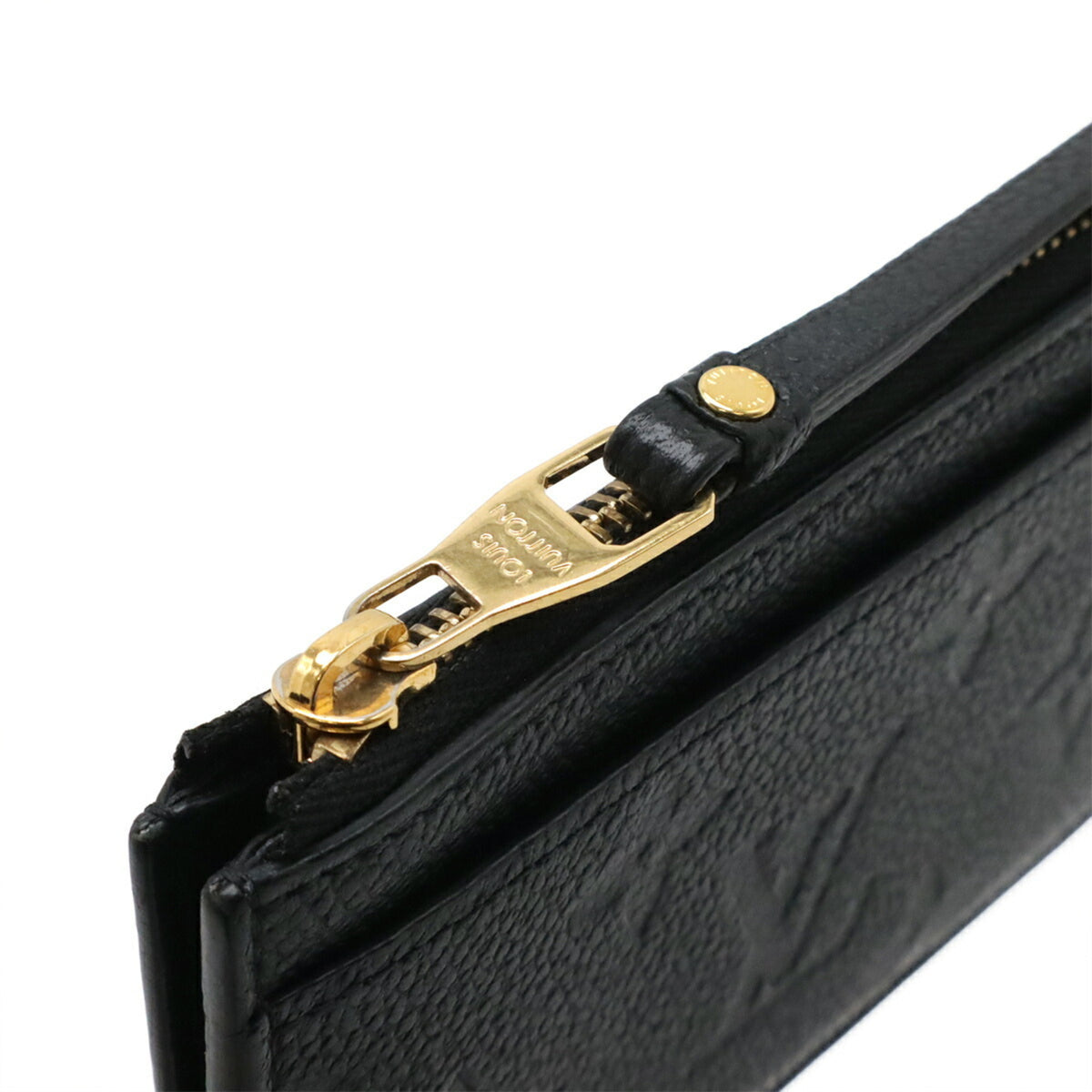 Louis Vuitton Noir Monogram Empreinte Leather Coin Purse/Coin Case (Pre-Owned)