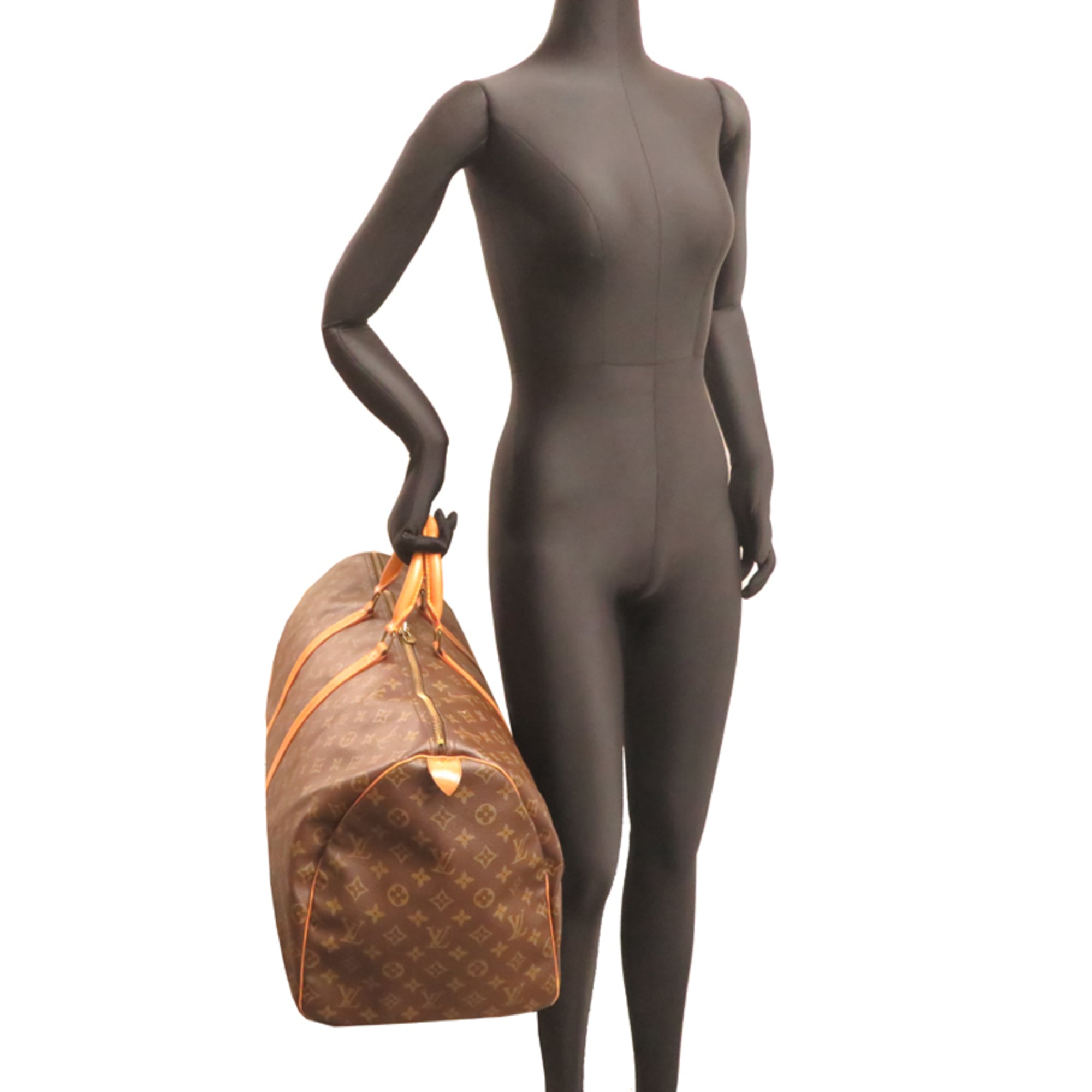 Louis Vuitton Brown Monogram Boston Bag (Pre-Owned)