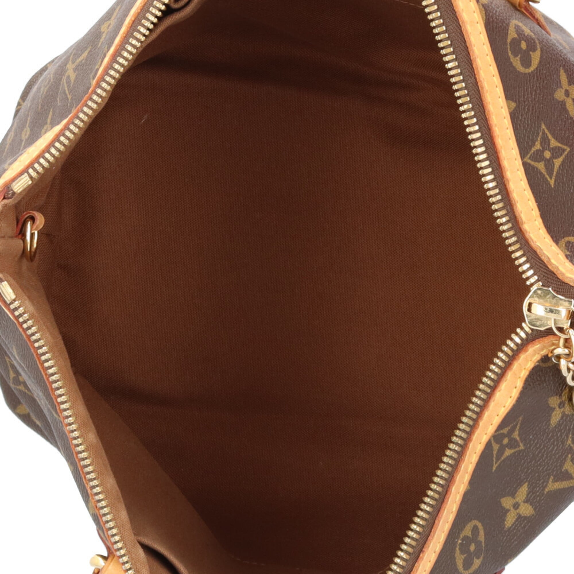 Louis Vuitton Brown Monogram Canvas Shoulder Bag (Pre-Owned)