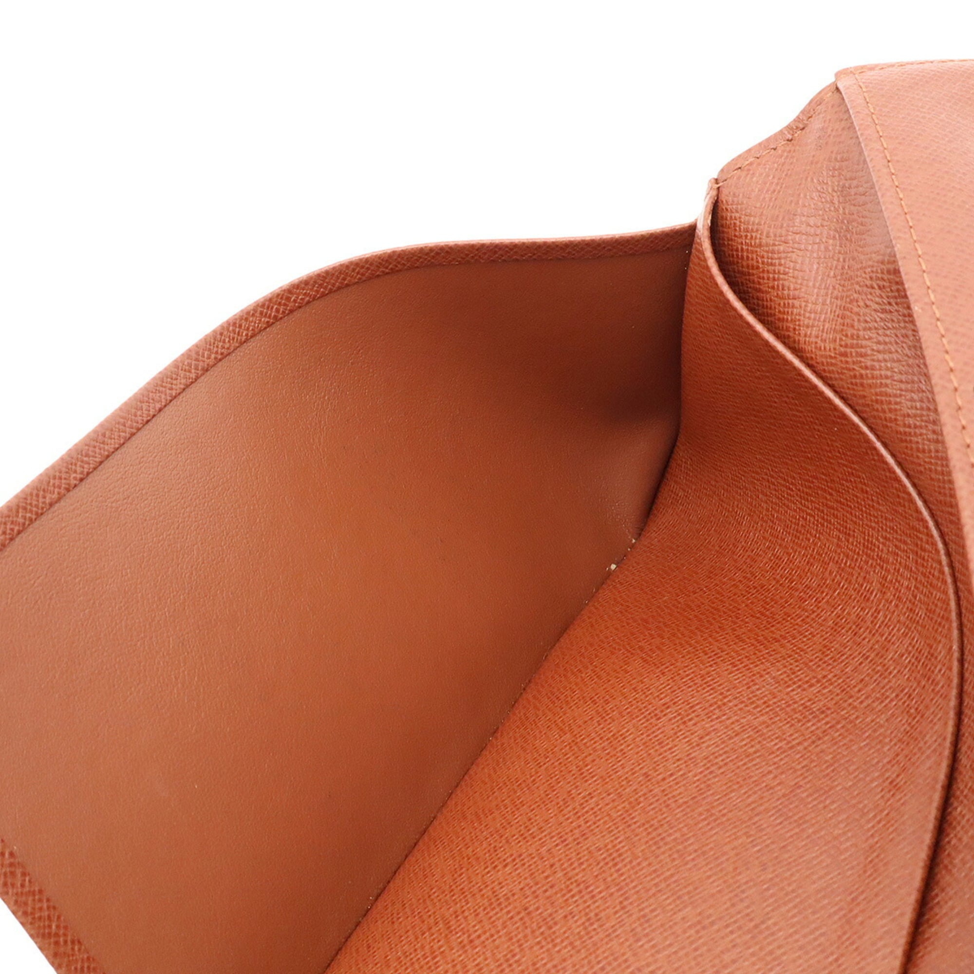 Louis Vuitton Brown Monogram Canvas Long Bill Wallet (Bi-Fold) (Pre-Owned)