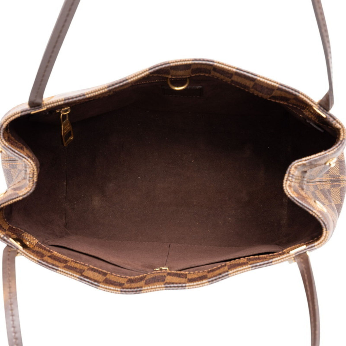 Louis Vuitton Brown Pvc Leather Shoulder Bag Tote Bag (Pre-Owned)