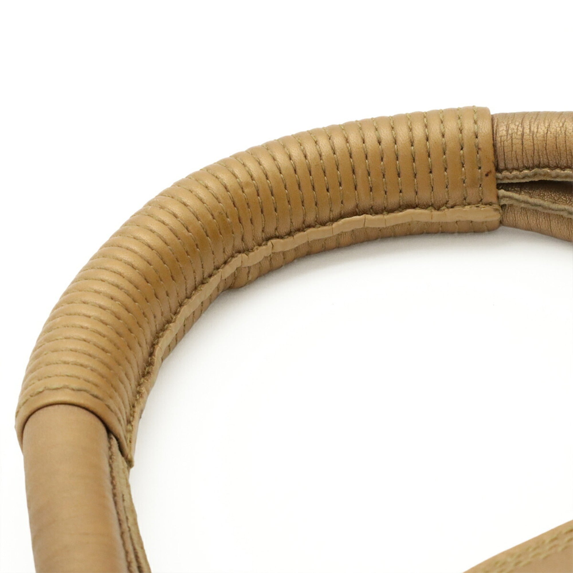 Loewe Champagne Gold Nappa Leather Handbag (Pre-Owned)