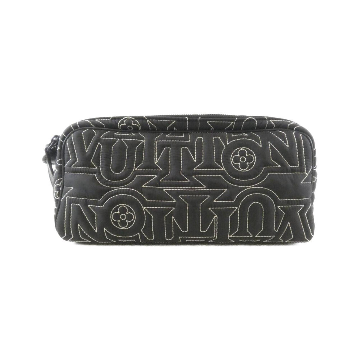 Louis Vuitton Black Nylon Pouch (Pre-Owned)