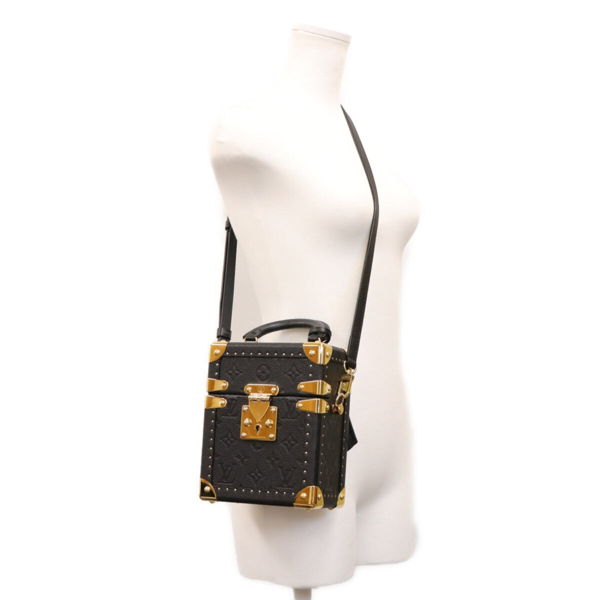 Louis Vuitton Black Monogram Empreinte Shoulder Bag (Pre-Owned)