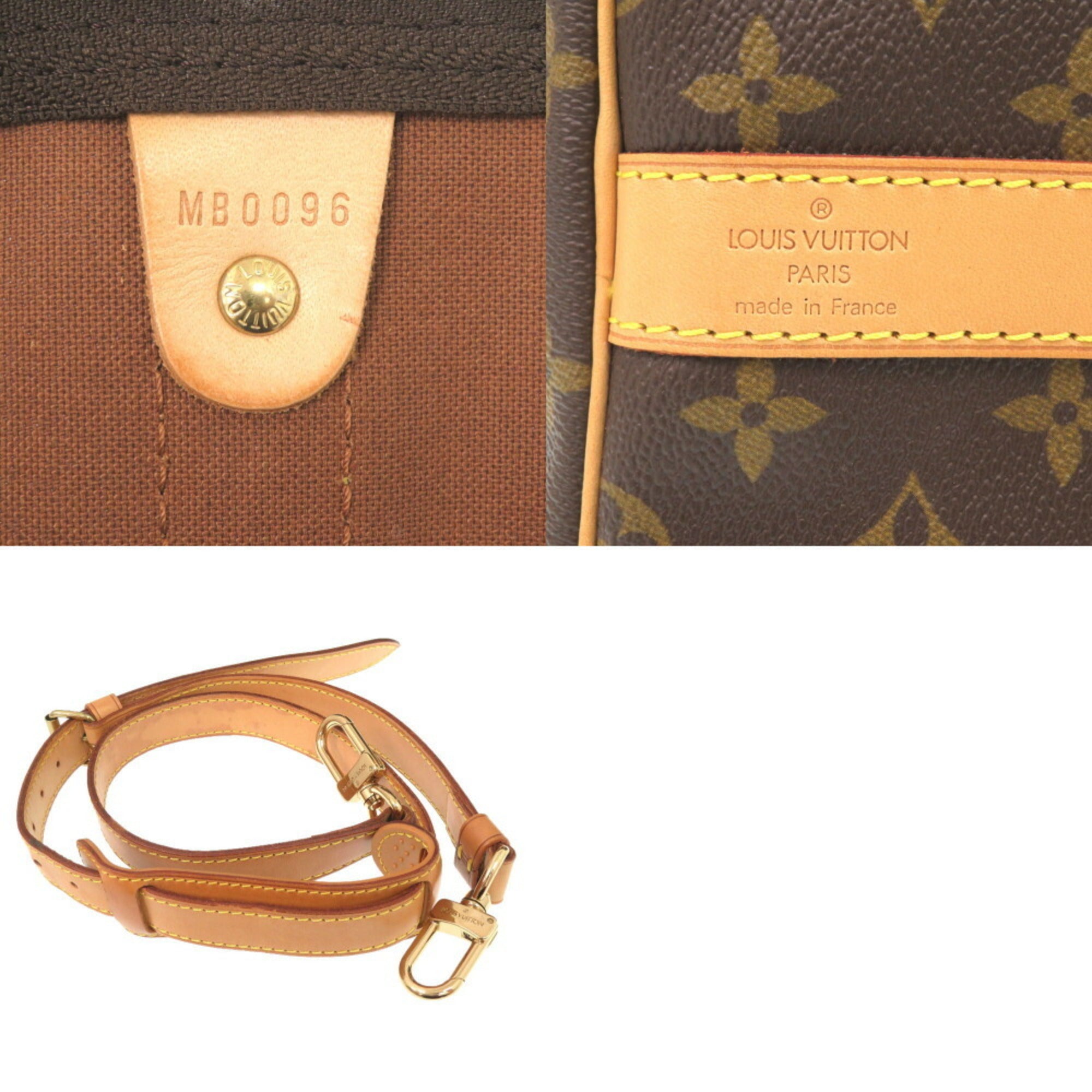 Louis Vuitton Monogram Brown Monogram Boston Bag (Pre-Owned)