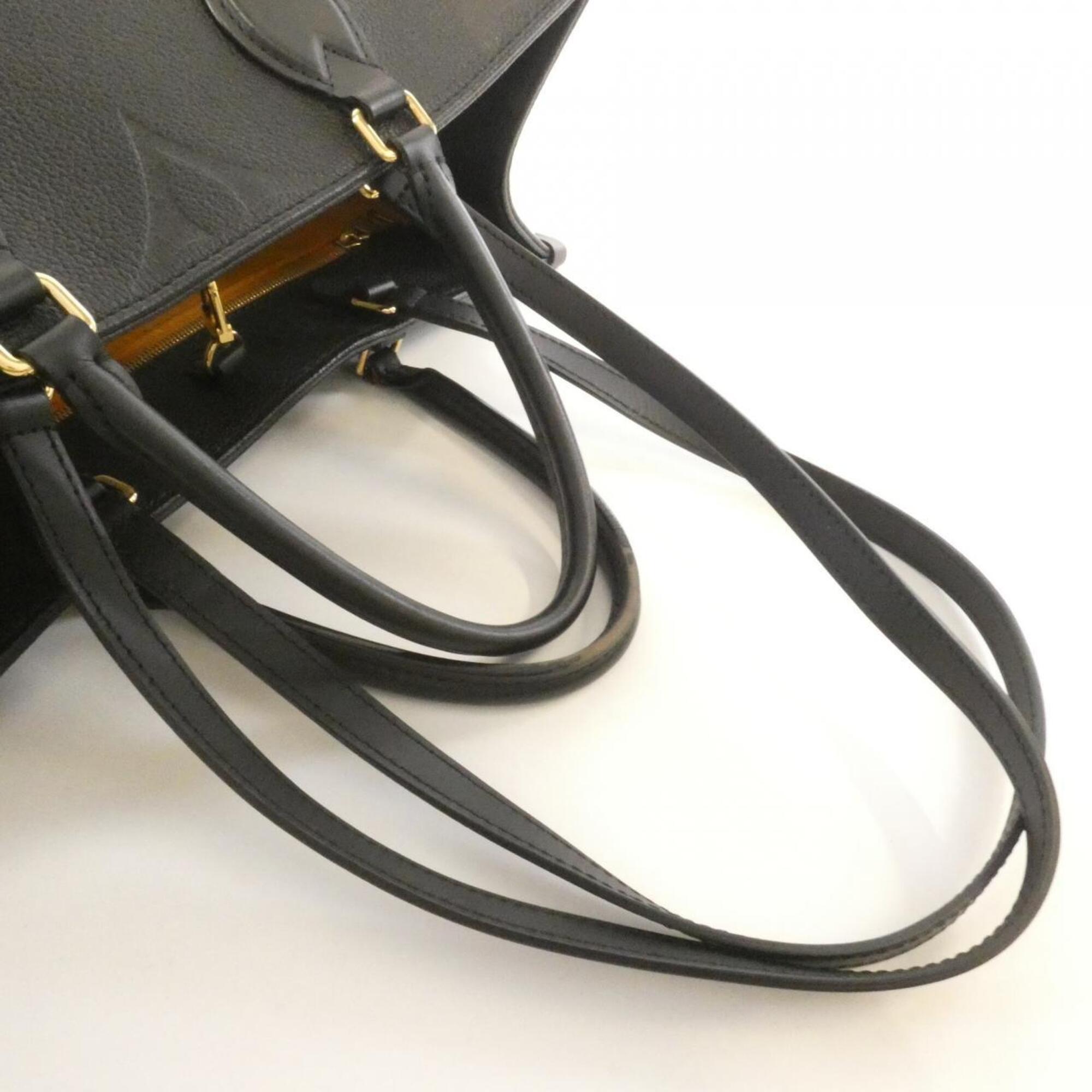Louis Vuitton Monogram Empreinte Black Leather Handbag (Pre-Owned)
