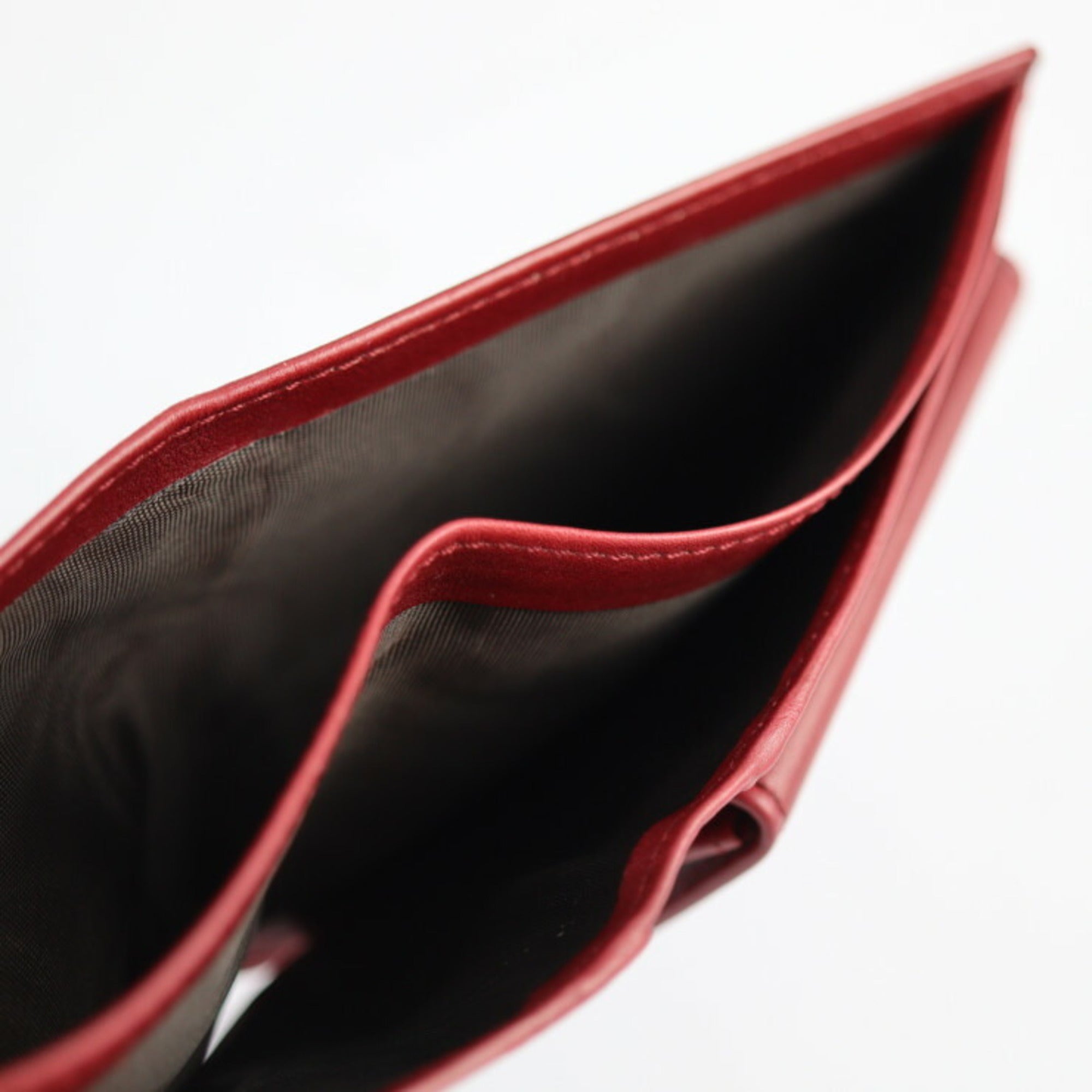 Gucci Bordeaux Leather Wallet (Bi-Fold) (Pre-Owned)