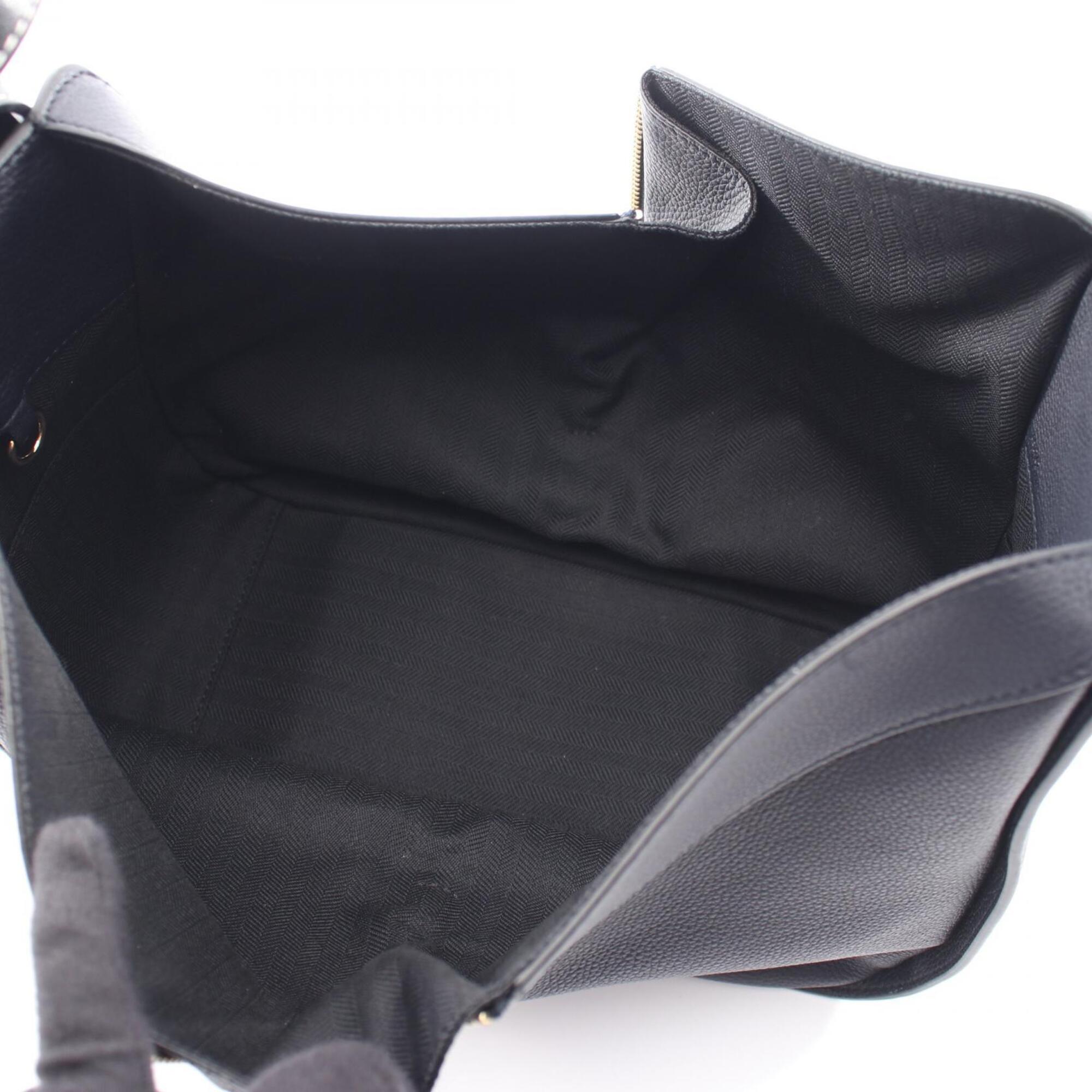 Loewe Black Navy Leather Handbag (Pre-Owned)