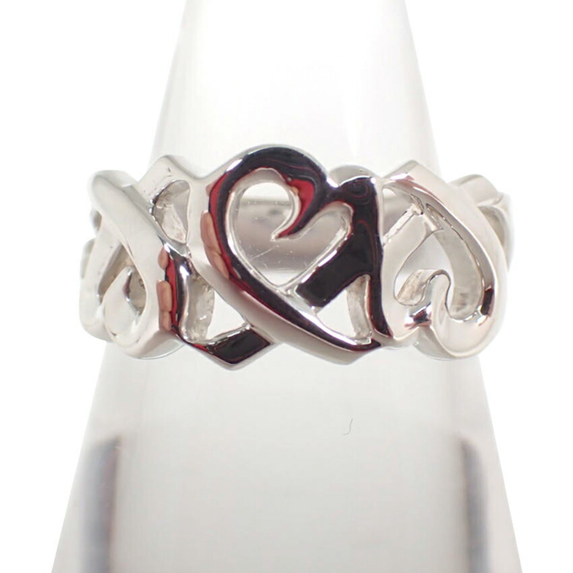Tiffany Sterling Silver 925 Band Ring (Pre-Owned)