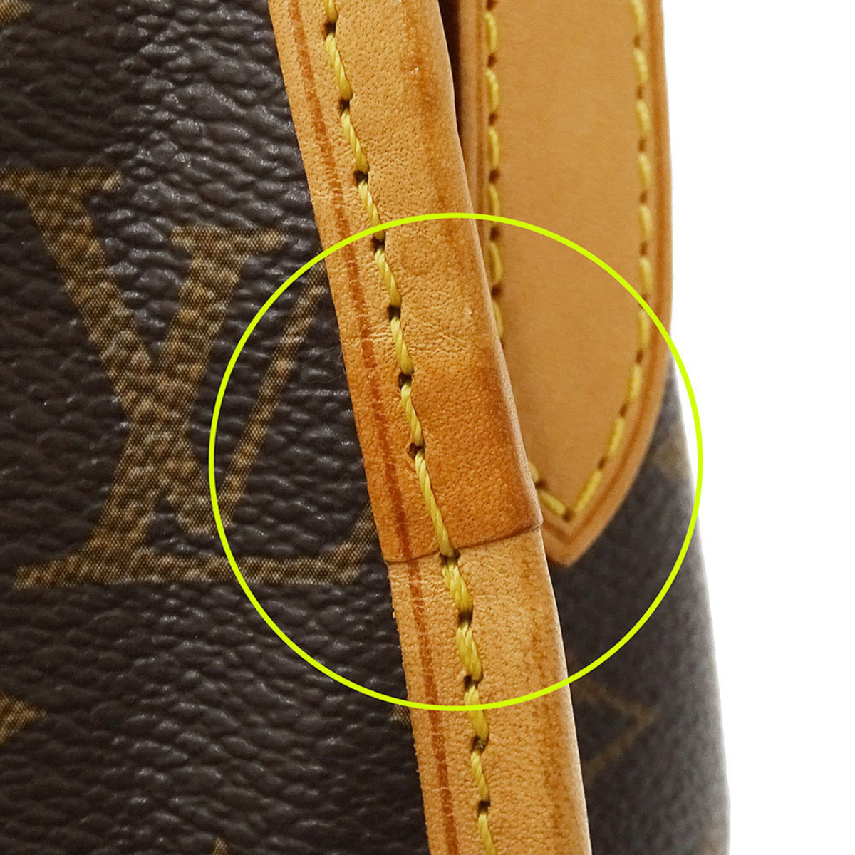 Louis Vuitton Brown Monogram Canvas Shoulder Bag (Pre-Owned)