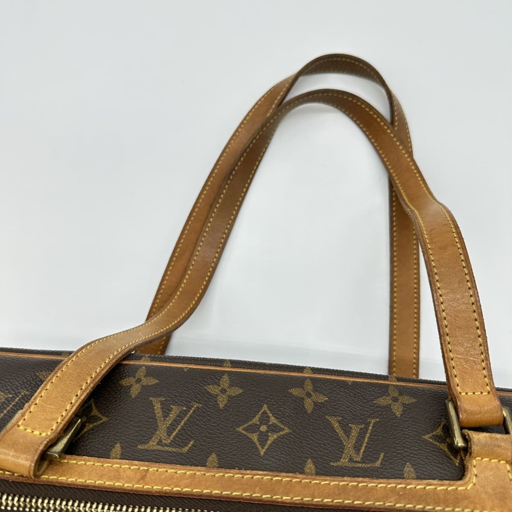 Louis Vuitton Brown Monogram Monogram Shoulder Bag Tote Bag (Pre-Owned)