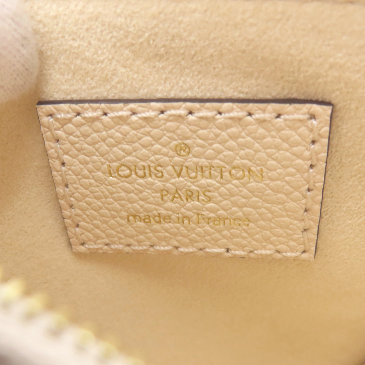 Louis Vuitton Cream Monogram Empreinte Handbag Pouch (Pre-Owned)