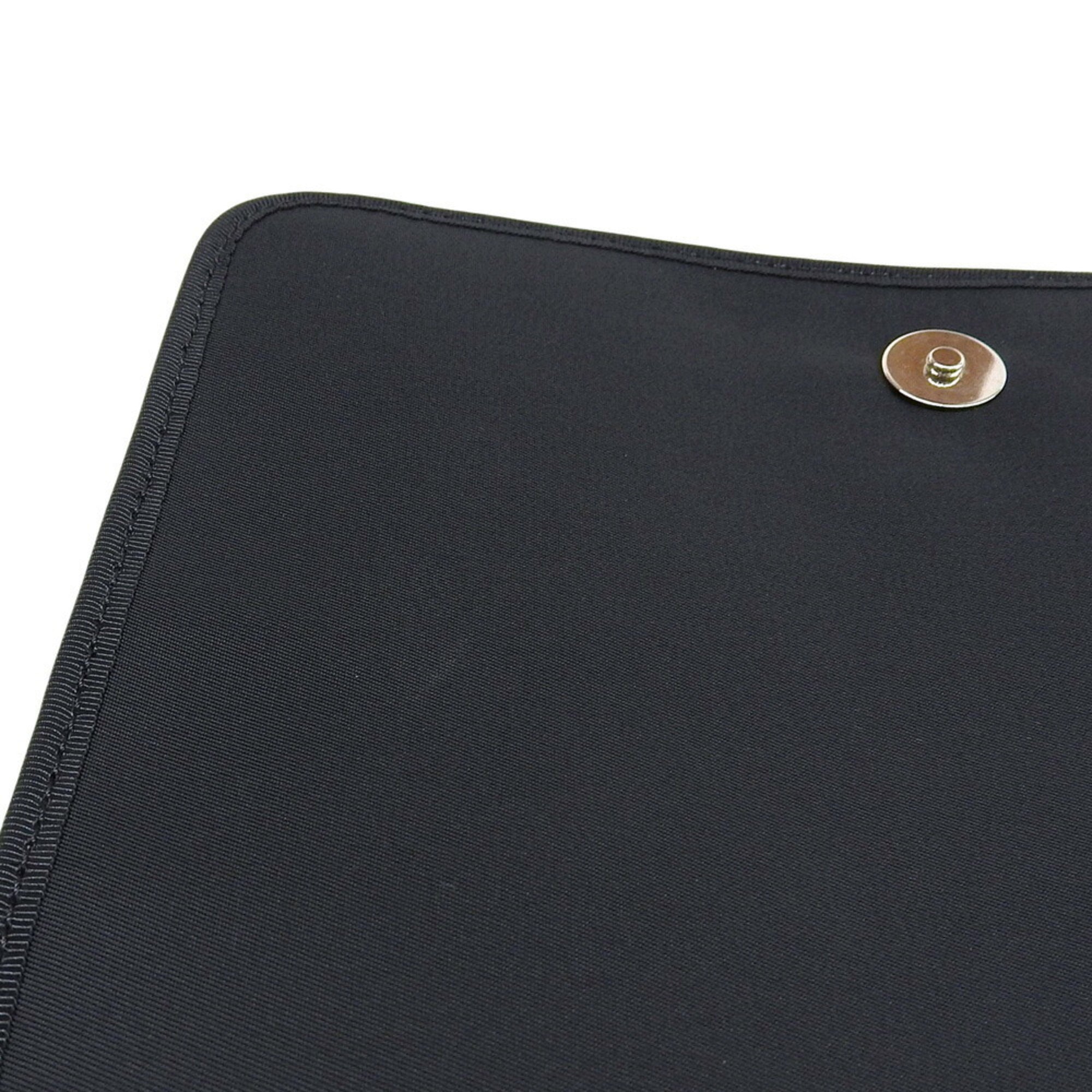 Burberry Black Gray Nylon Shoulder Bag (Pre-Owned)