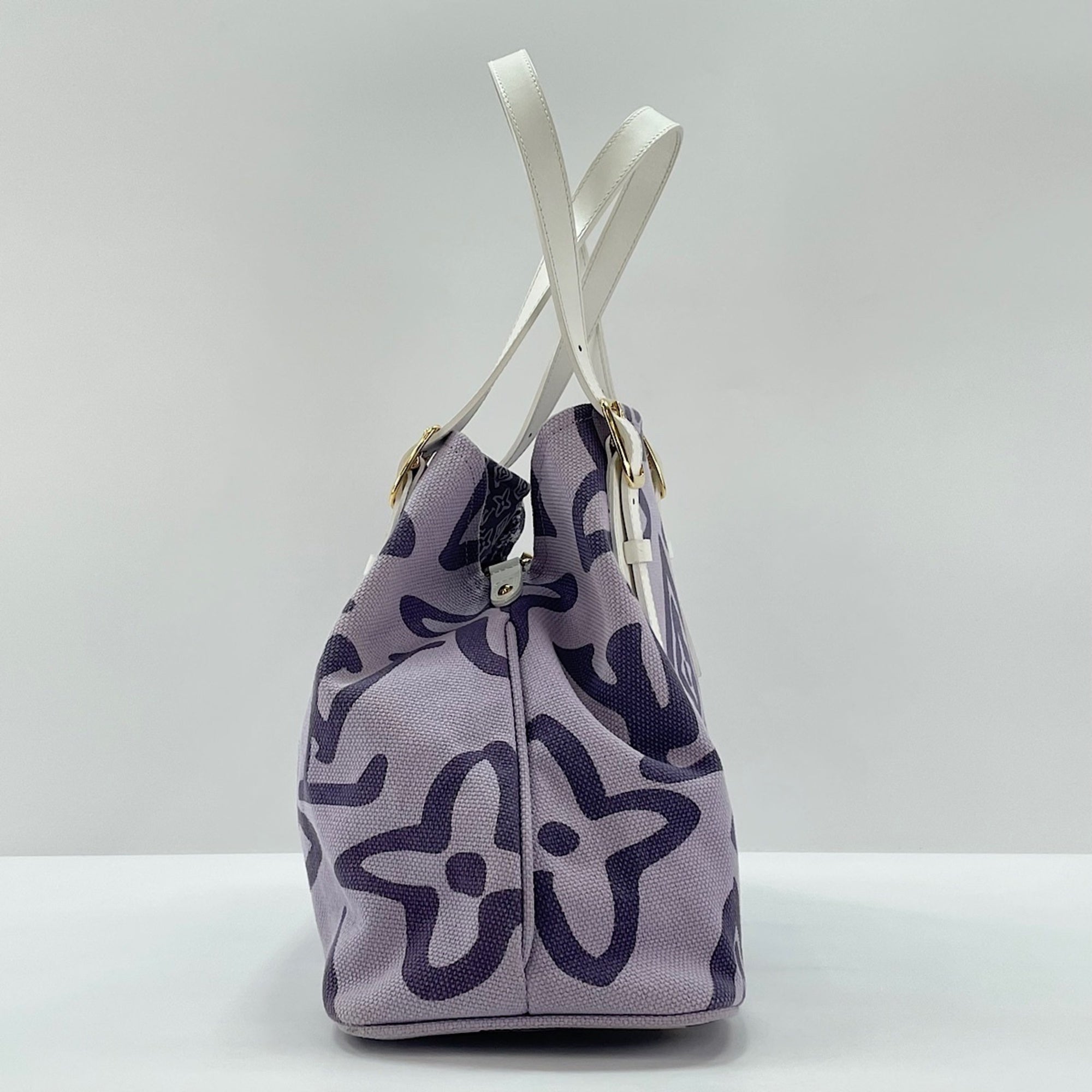 Louis Vuitton Purple Tote Bag (Pre-Owned)