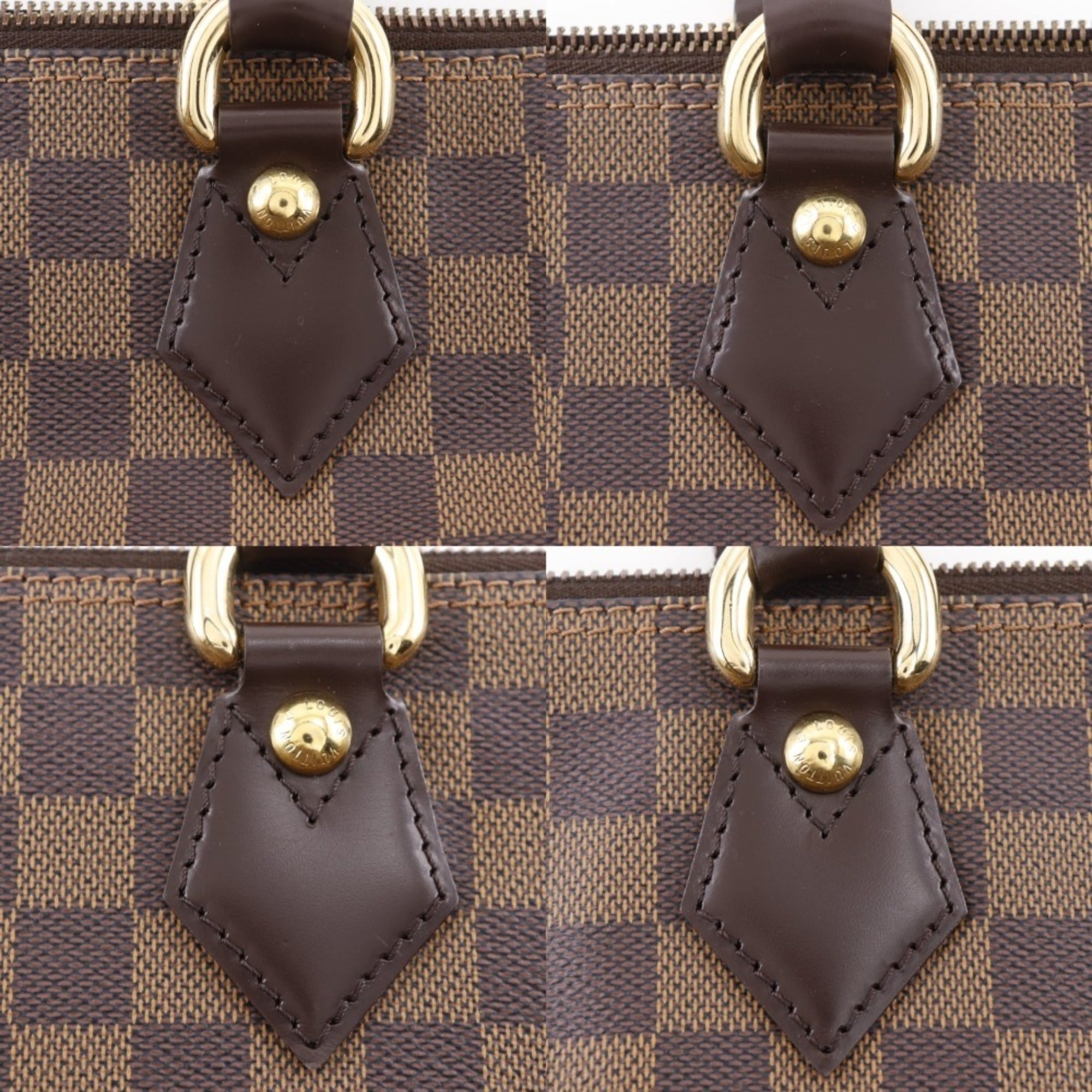 Louis Vuitton Brown Damier Canvas Tote Bag (Pre-Owned)