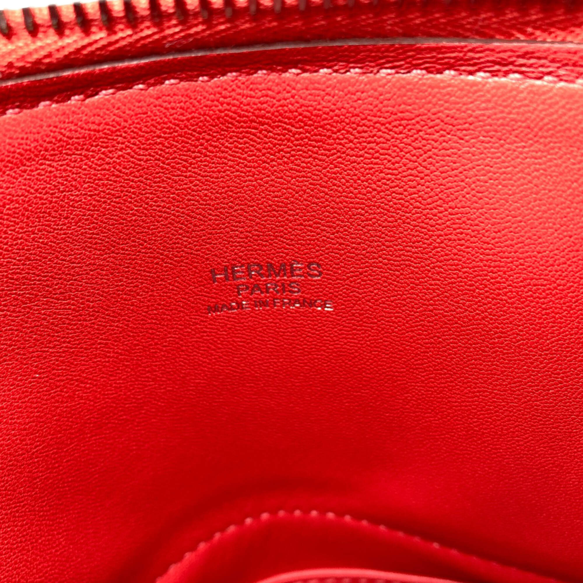 Hermes Red Color Handbag (Pre-Owned)