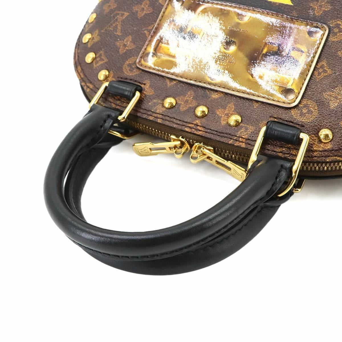 Louis Vuitton Monogram Leather Handbag (Pre-Owned)