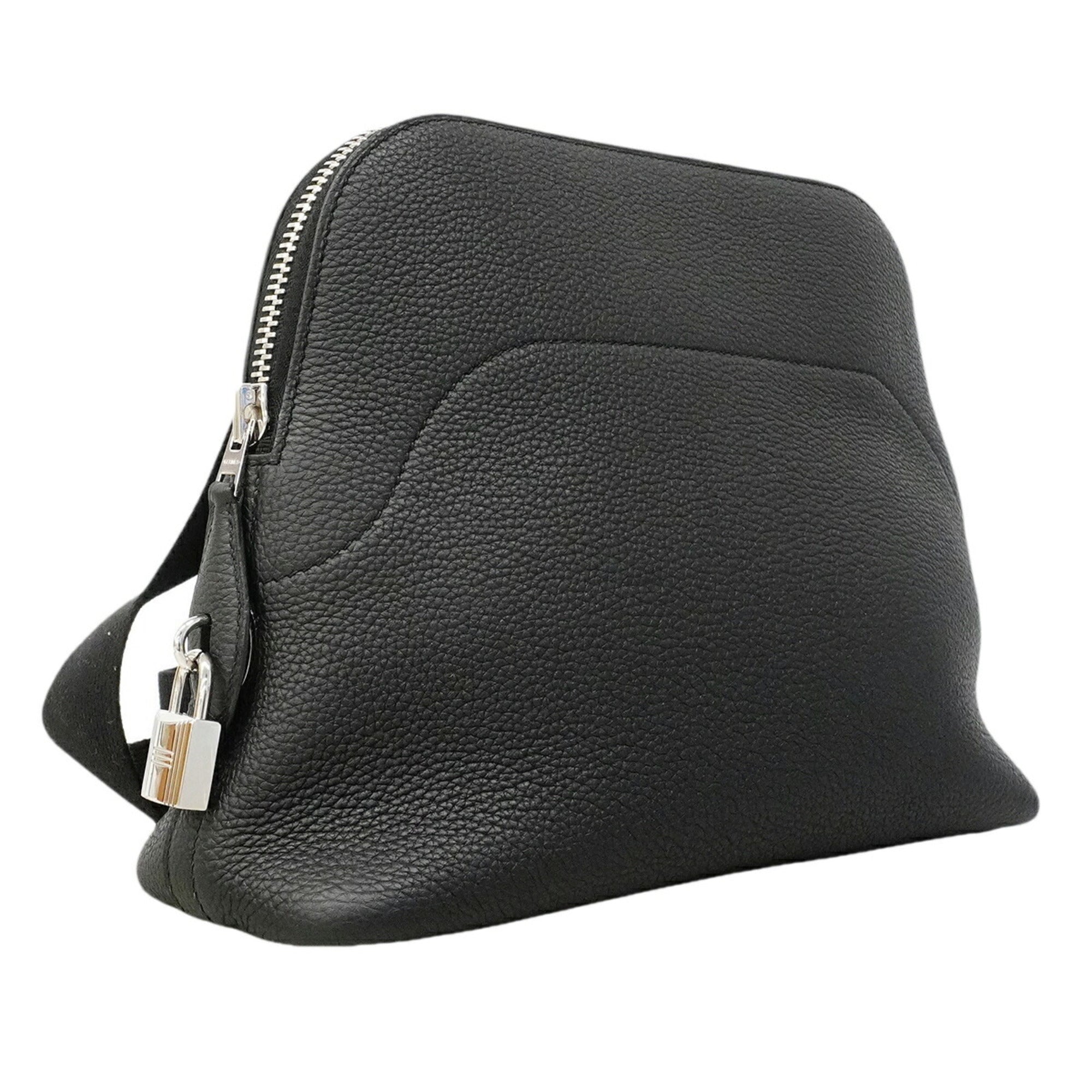 Hermes Black Togo Leather Shoulder Bag (Pre-Owned)