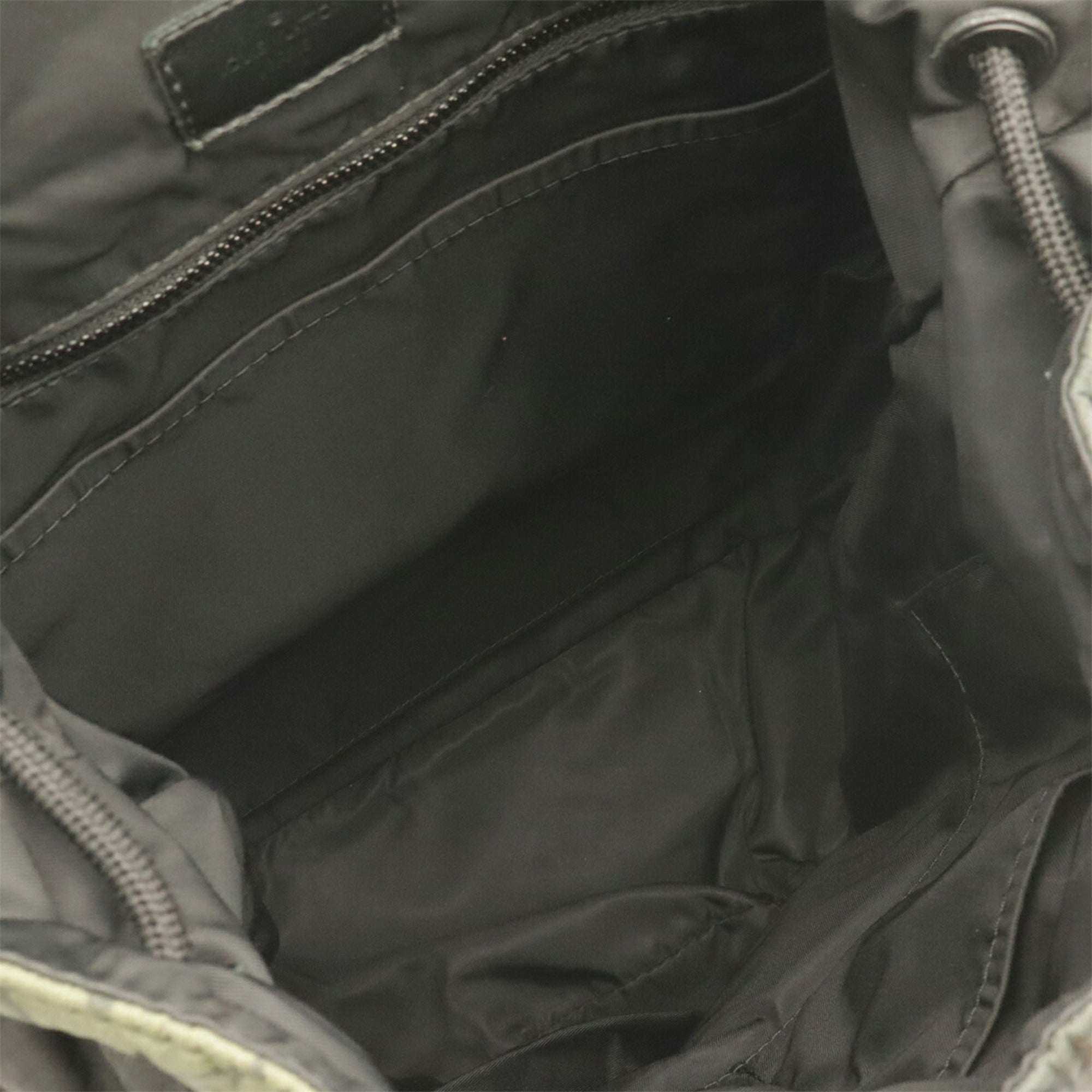 Louis Vuitton Black Green Multi-Color Nylon Leather Backpack (Pre-Owned)