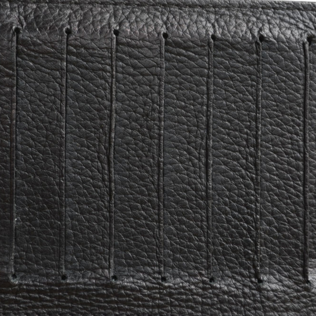 Chanel Black Leather Long Wallet (Bi-Fold) (Pre-Owned)