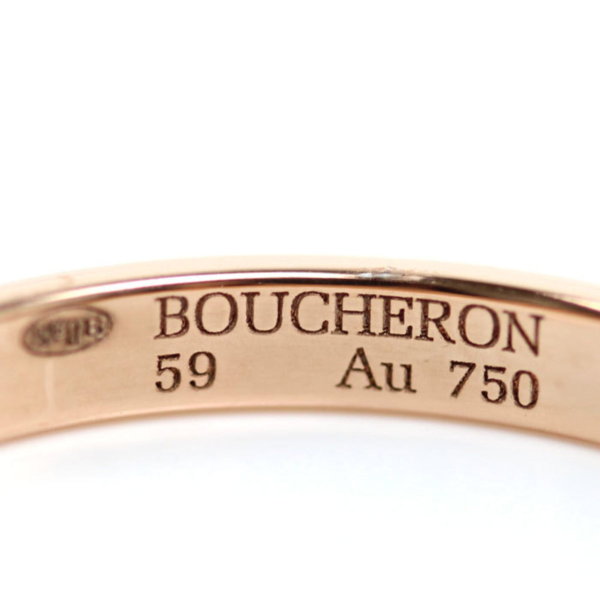 Boucheron Pink Gold (18K) Band Ring (Pre-Owned)
