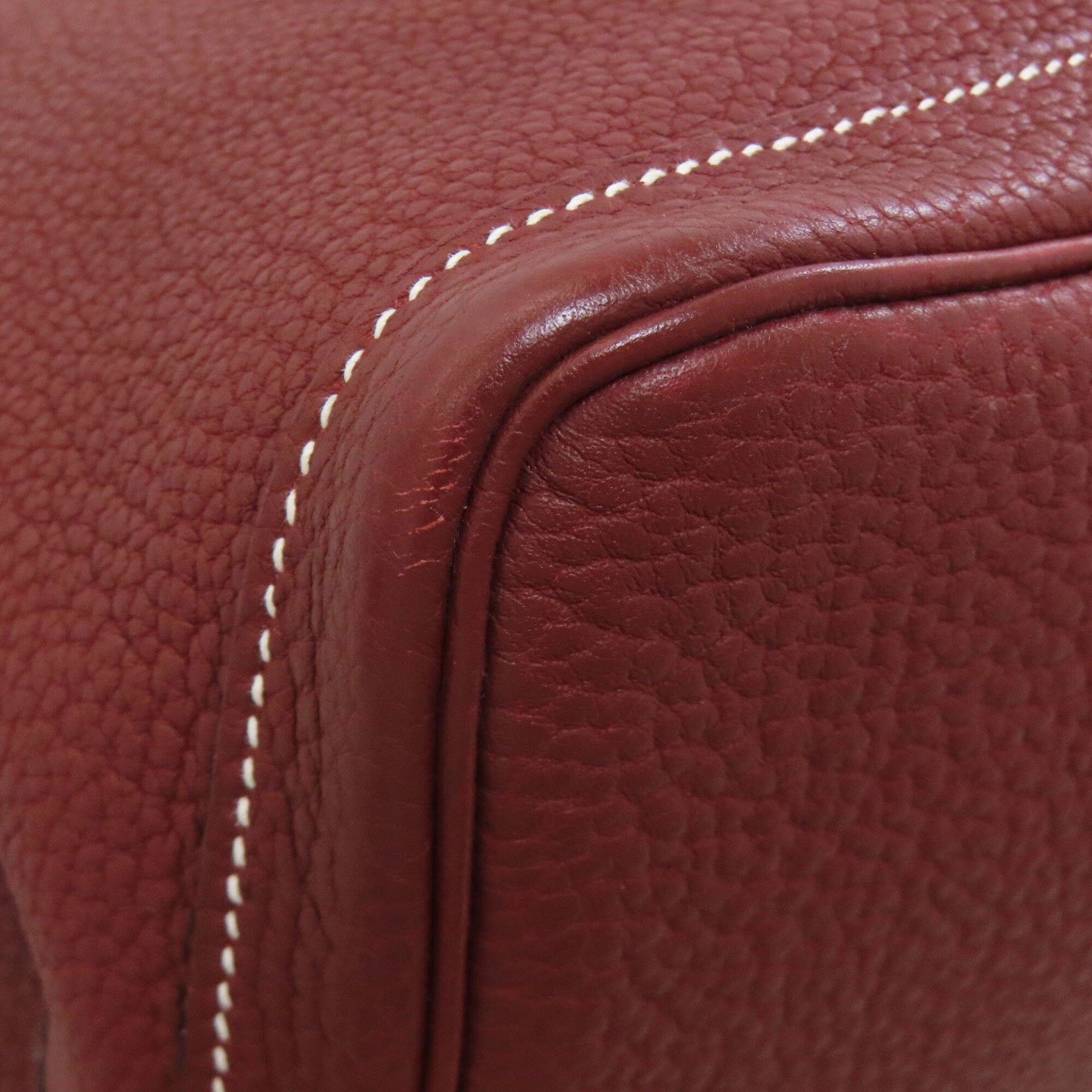 Hermes Bordeaux Negonda Leather Tote Bag (Pre-Owned)