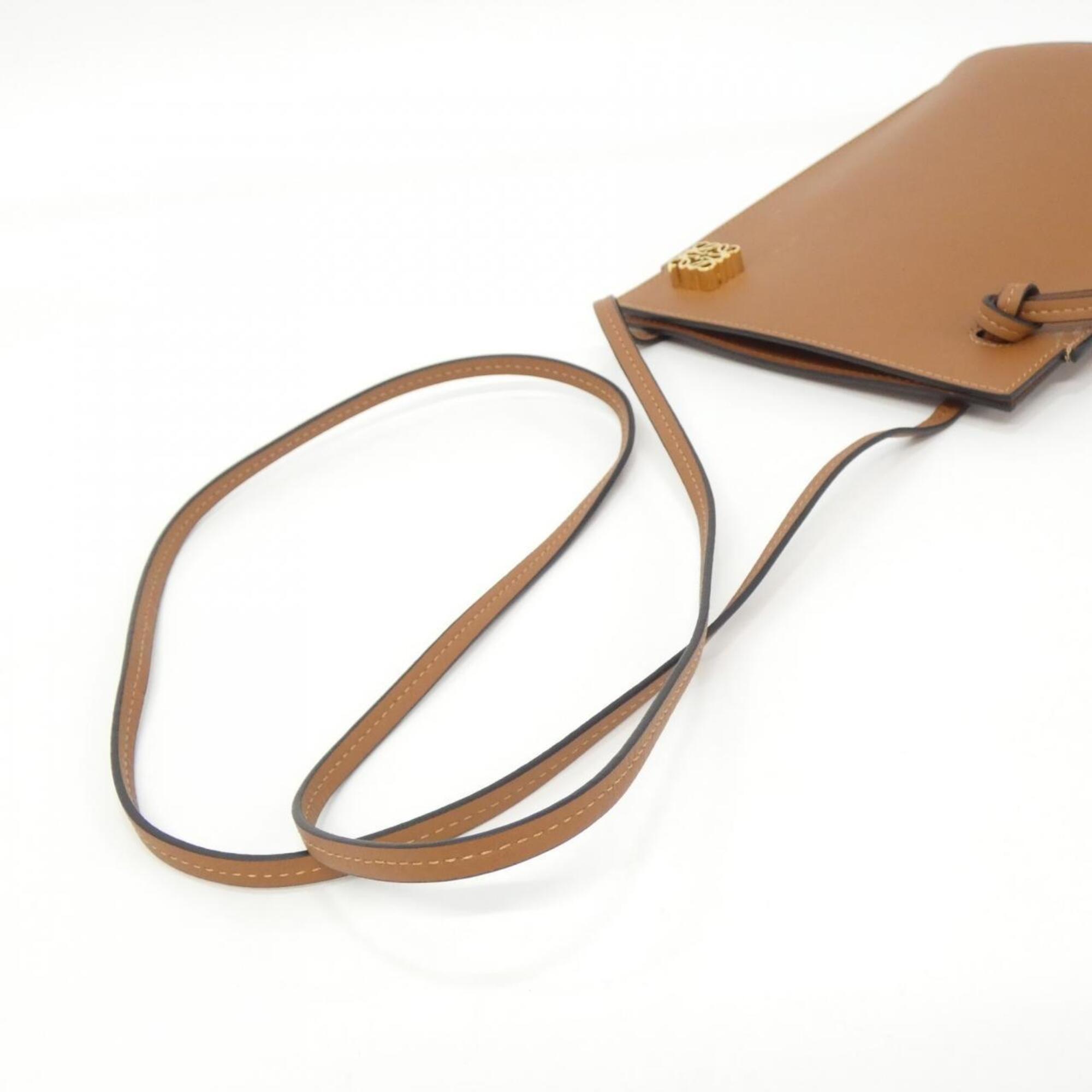 Loewe Brown Leather Shoulder Bag (Pre-Owned)