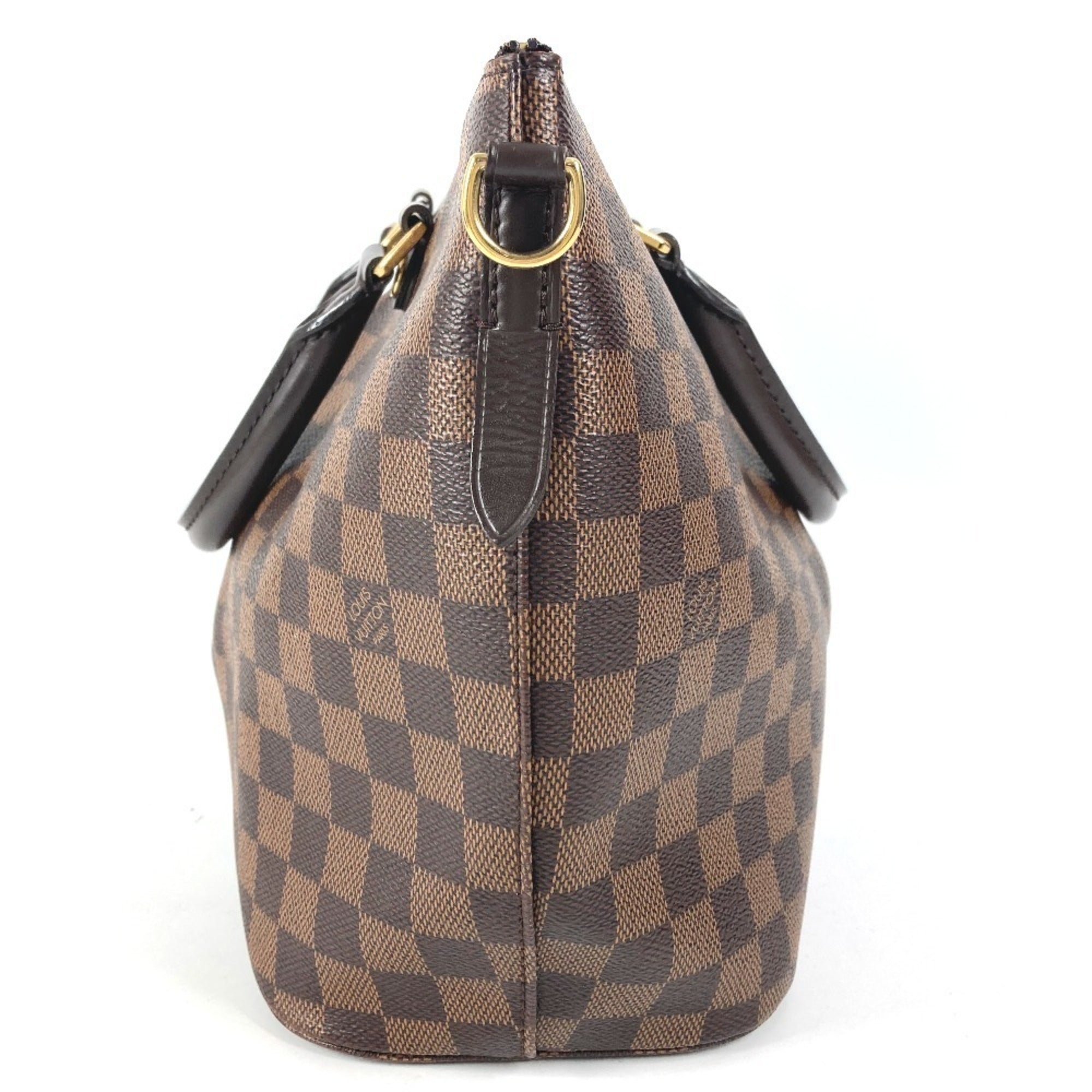 Louis Vuitton Brown Damier Canvas Handbag Tote Bag (Pre-Owned)