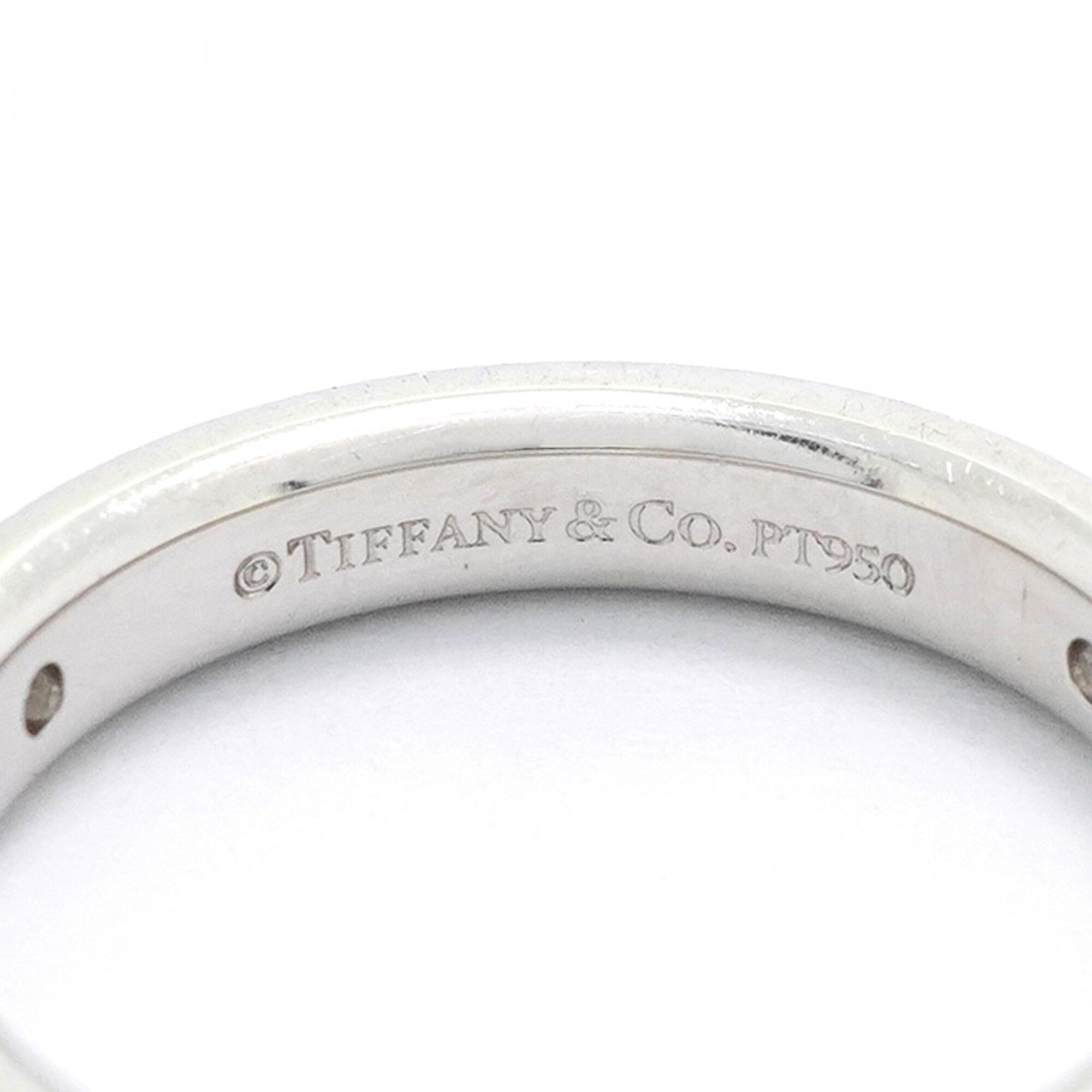 Tiffany Platinum 950 Band Ring (Pre-Owned)