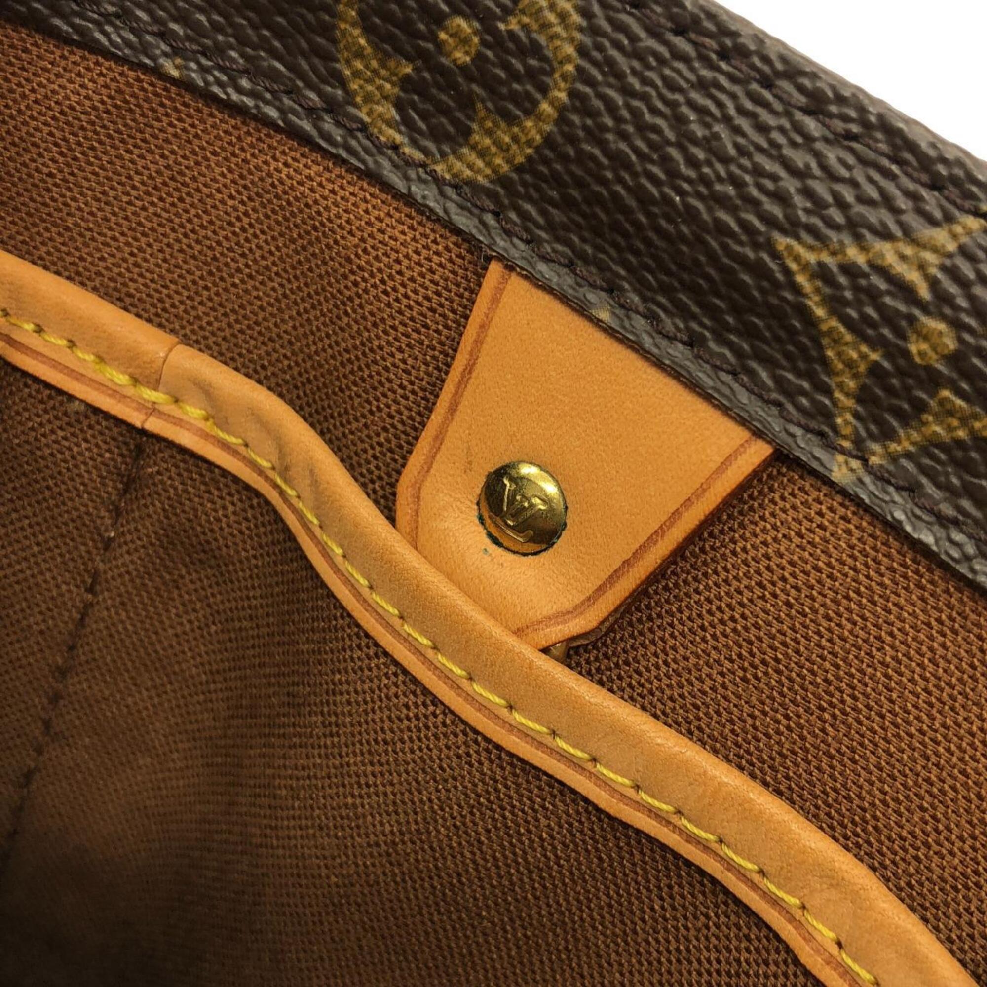 Louis Vuitton Marron Coated Canvas Handbag (Pre-Owned)