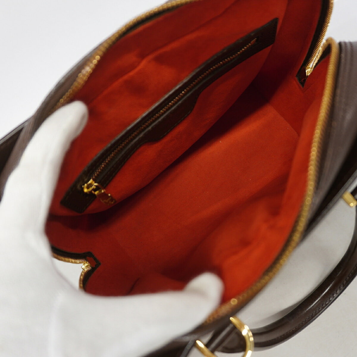 Louis Vuitton Ebene Handbag (Pre-Owned)