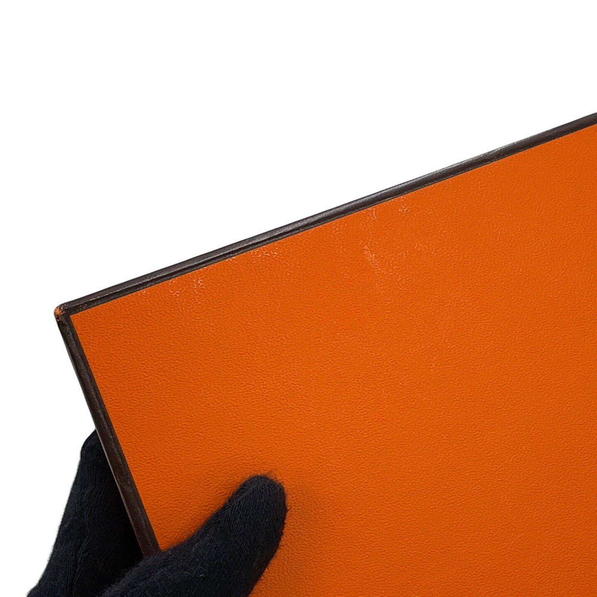 Hermes Blue Swift Leather Long Wallet (Bi-Fold) (Pre-Owned)