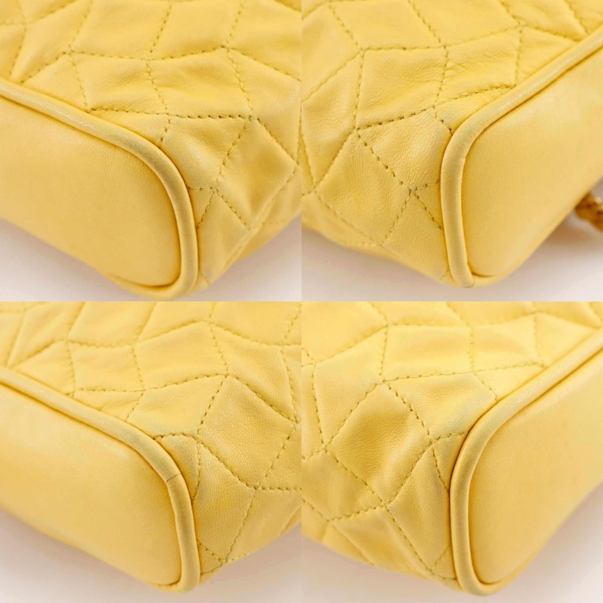 Bally Yellow Leather Shoulder Bag (Pre-Owned)