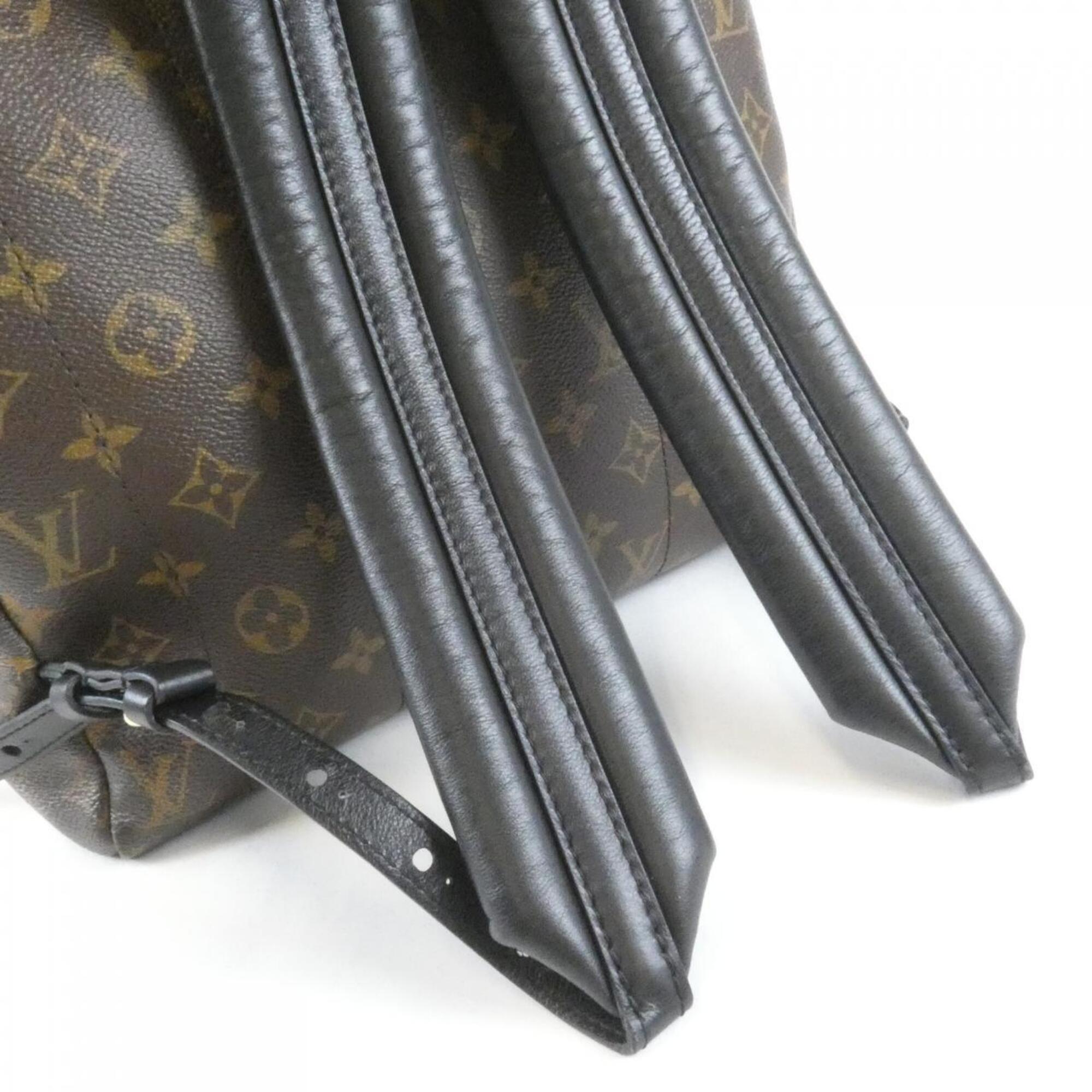 Louis Vuitton Monogram Marron Coated Canvas Backpack (Pre-Owned)