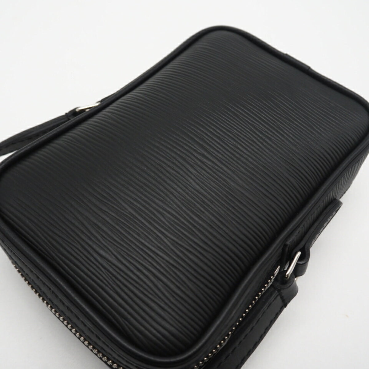 Louis Vuitton Black Yellow Leather Shoulder Bag (Pre-Owned)