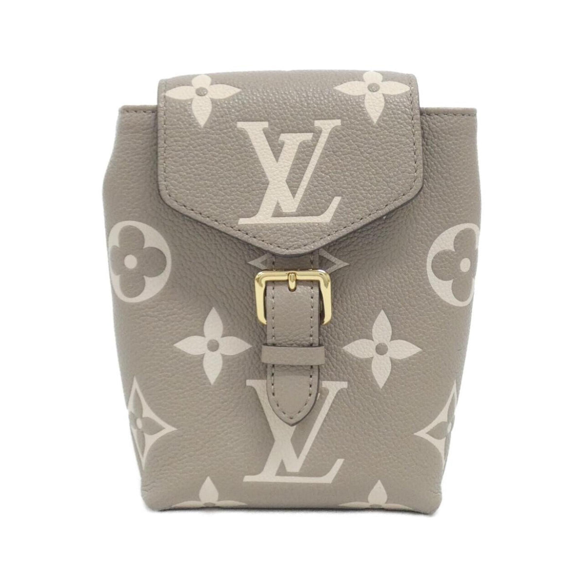 Louis Vuitton Cream Tourterelle Leather Backpack (Pre-Owned)