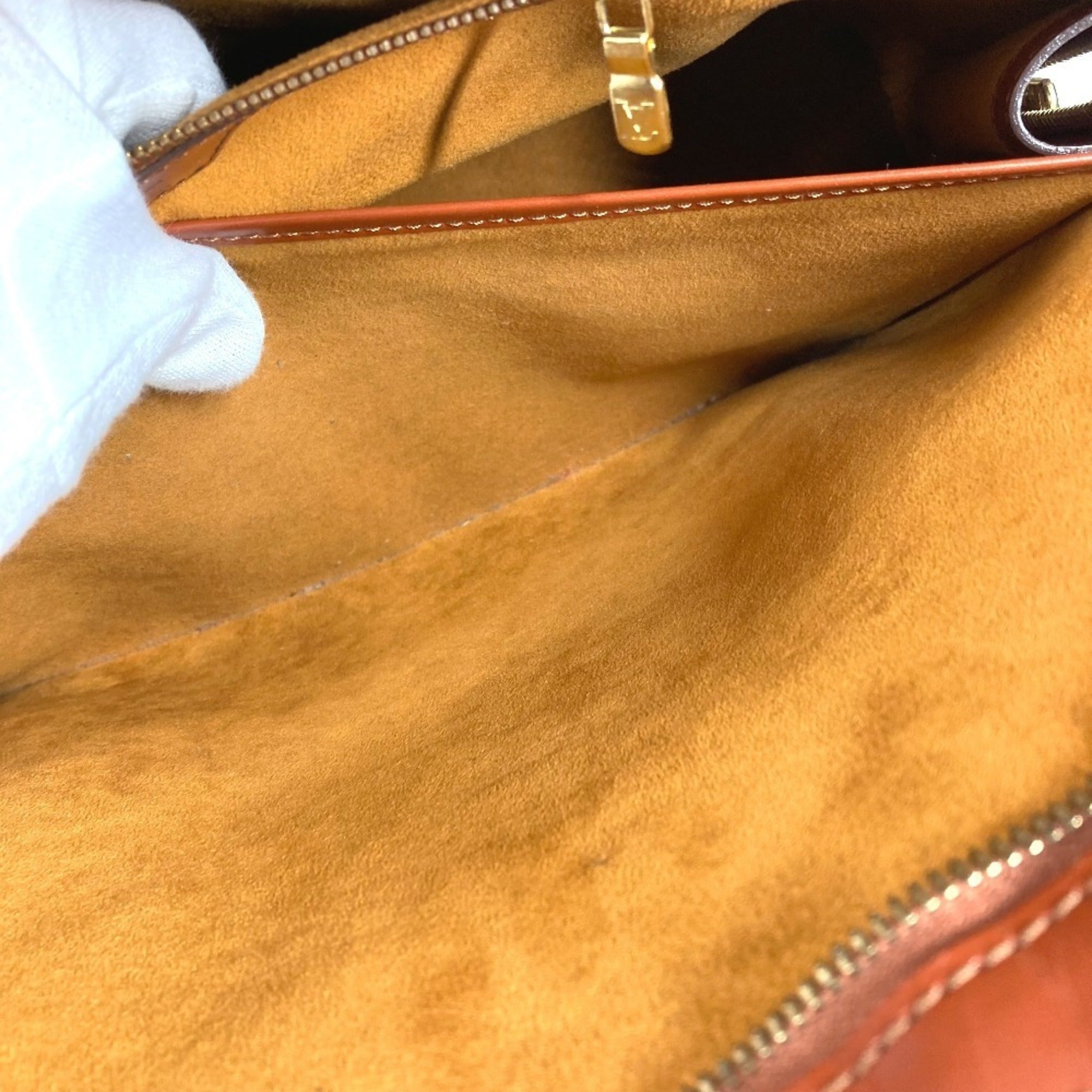 Louis Vuitton Epi Kenyan Brown Epi Leather Shoulder Bag Tote Bag (Pre-Owned)