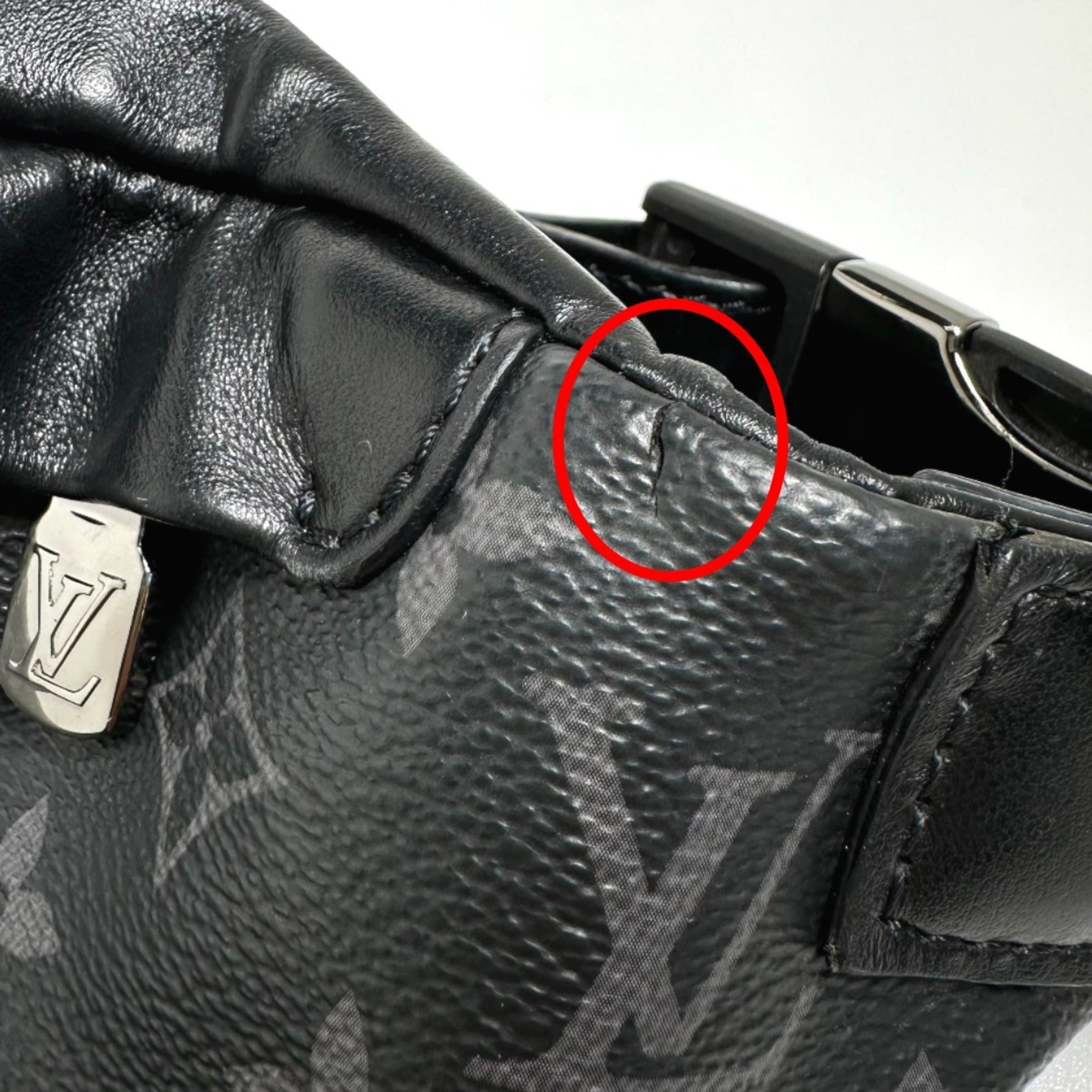 Louis Vuitton Black Monogram Sling Bag (Pre-Owned)