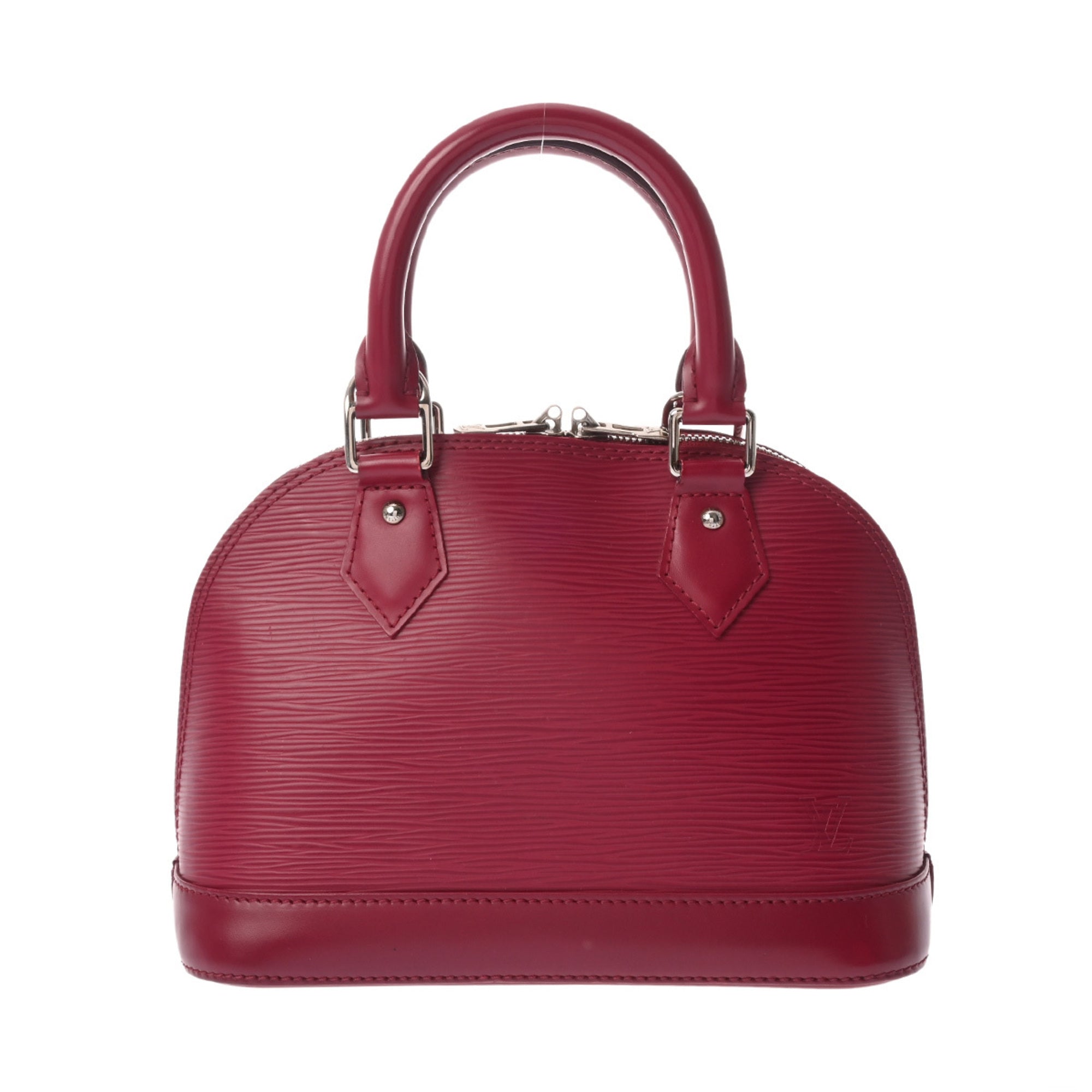 Louis Vuitton Fuchsia Leather Handbag (Pre-Owned)