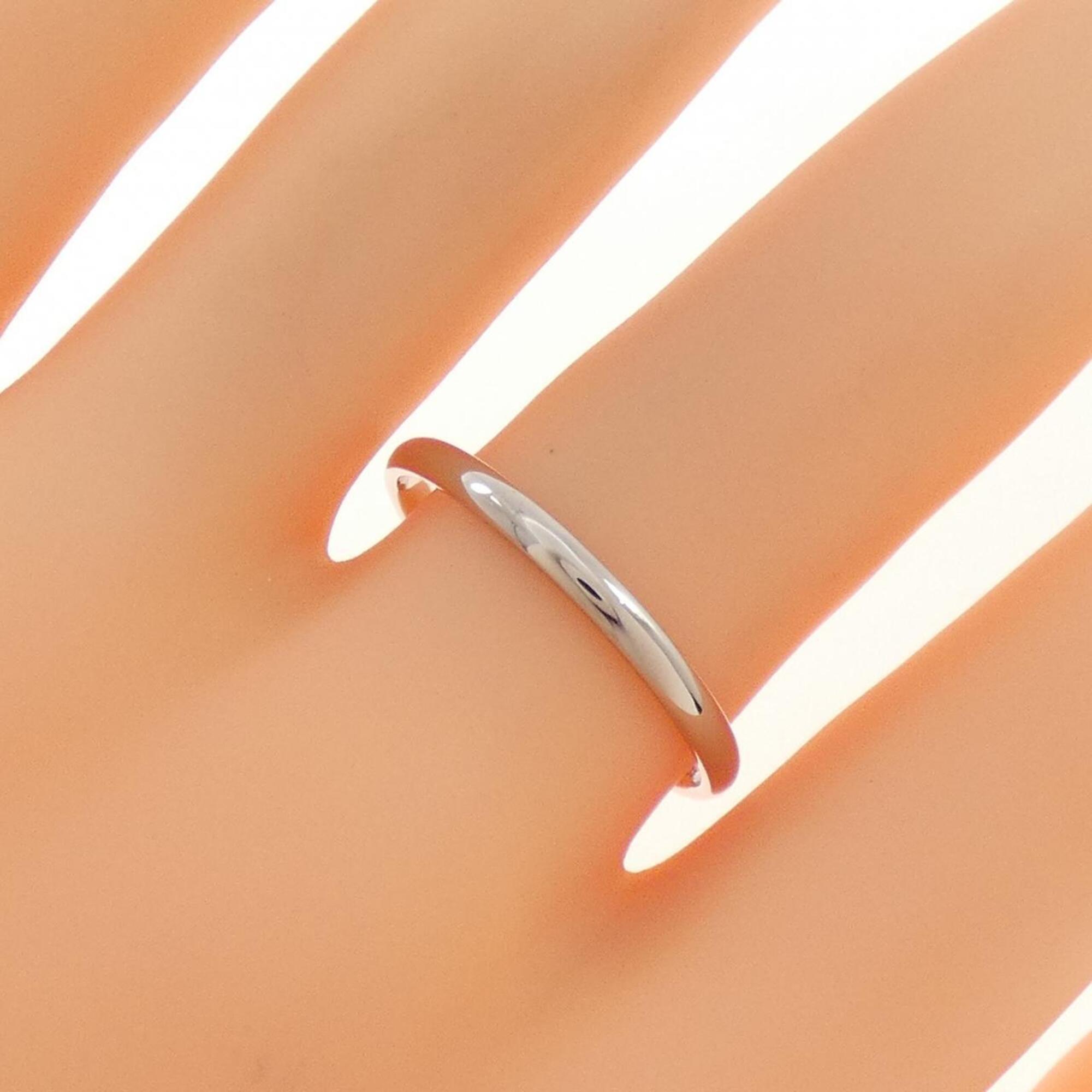 Van Cleef & Arpels Platinum 950 Band Ring (Pre-Owned)