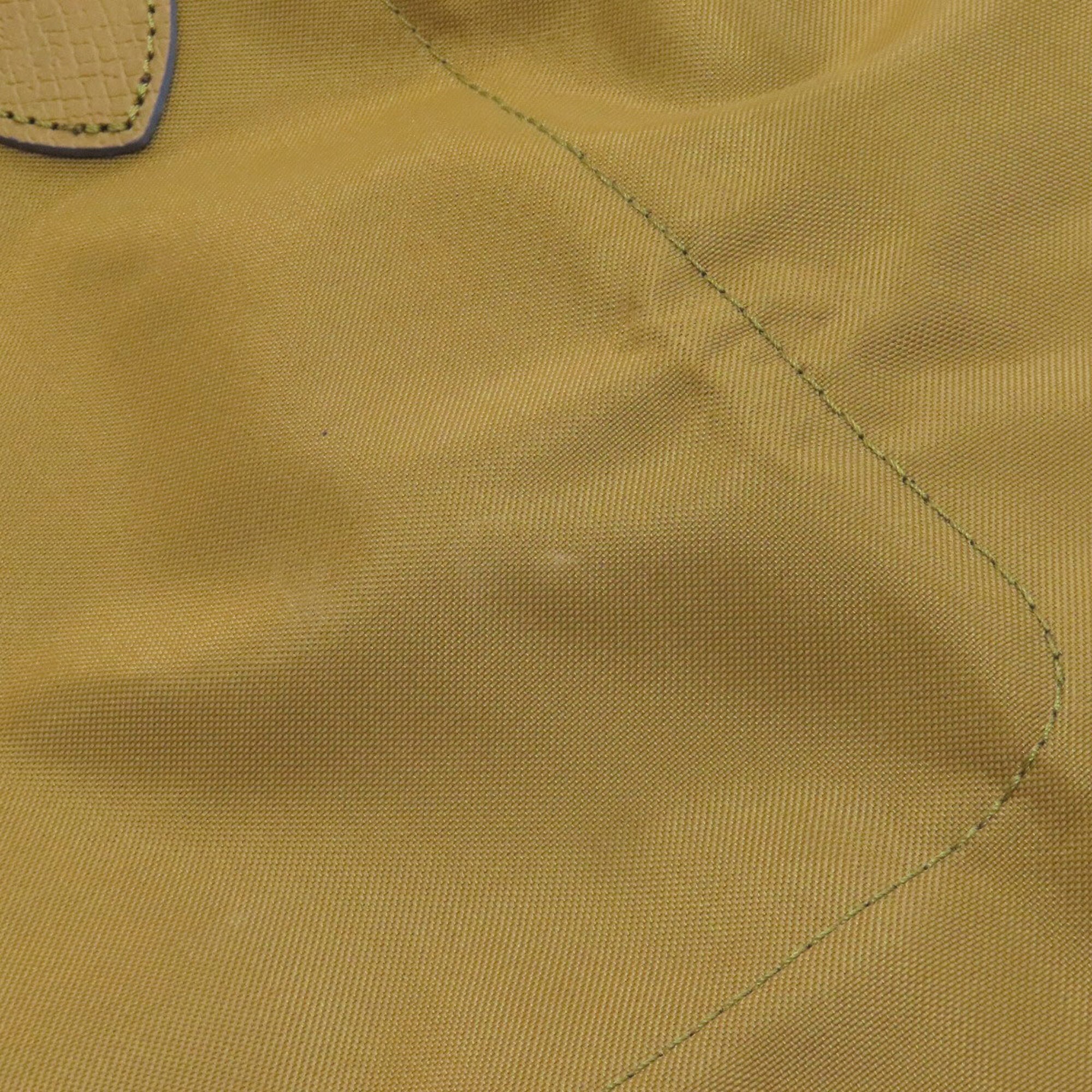 Longchamp Le Pliage Brown Nylon Tote Bag (Pre-Owned)