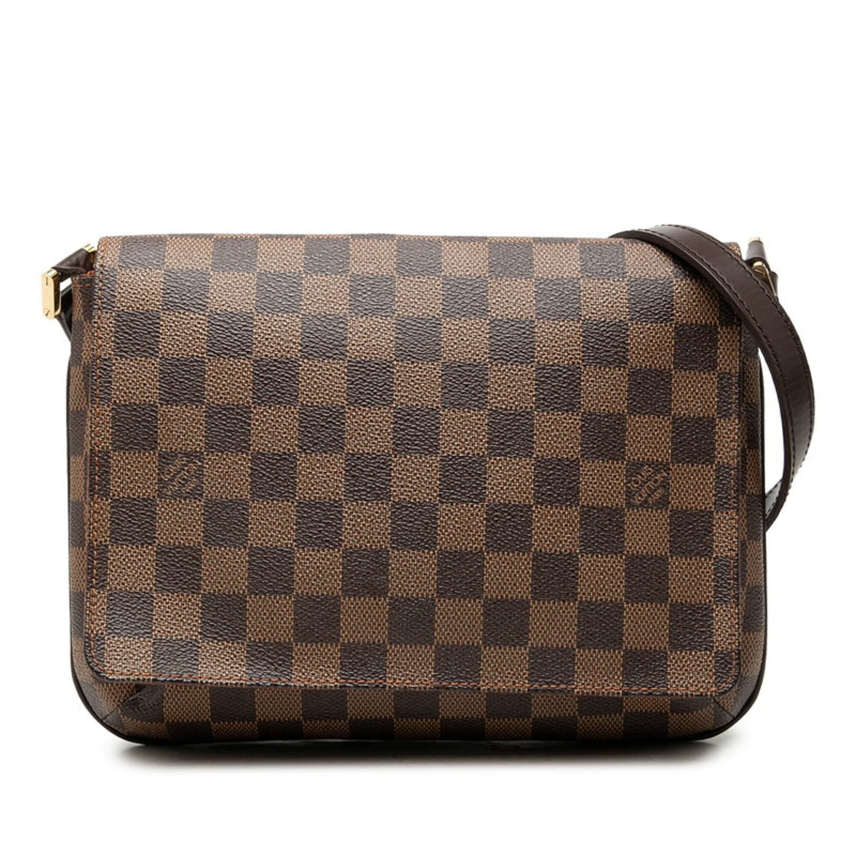 Louis Vuitton Damier Brown Pvc Leather Shoulder Bag (Pre-Owned)