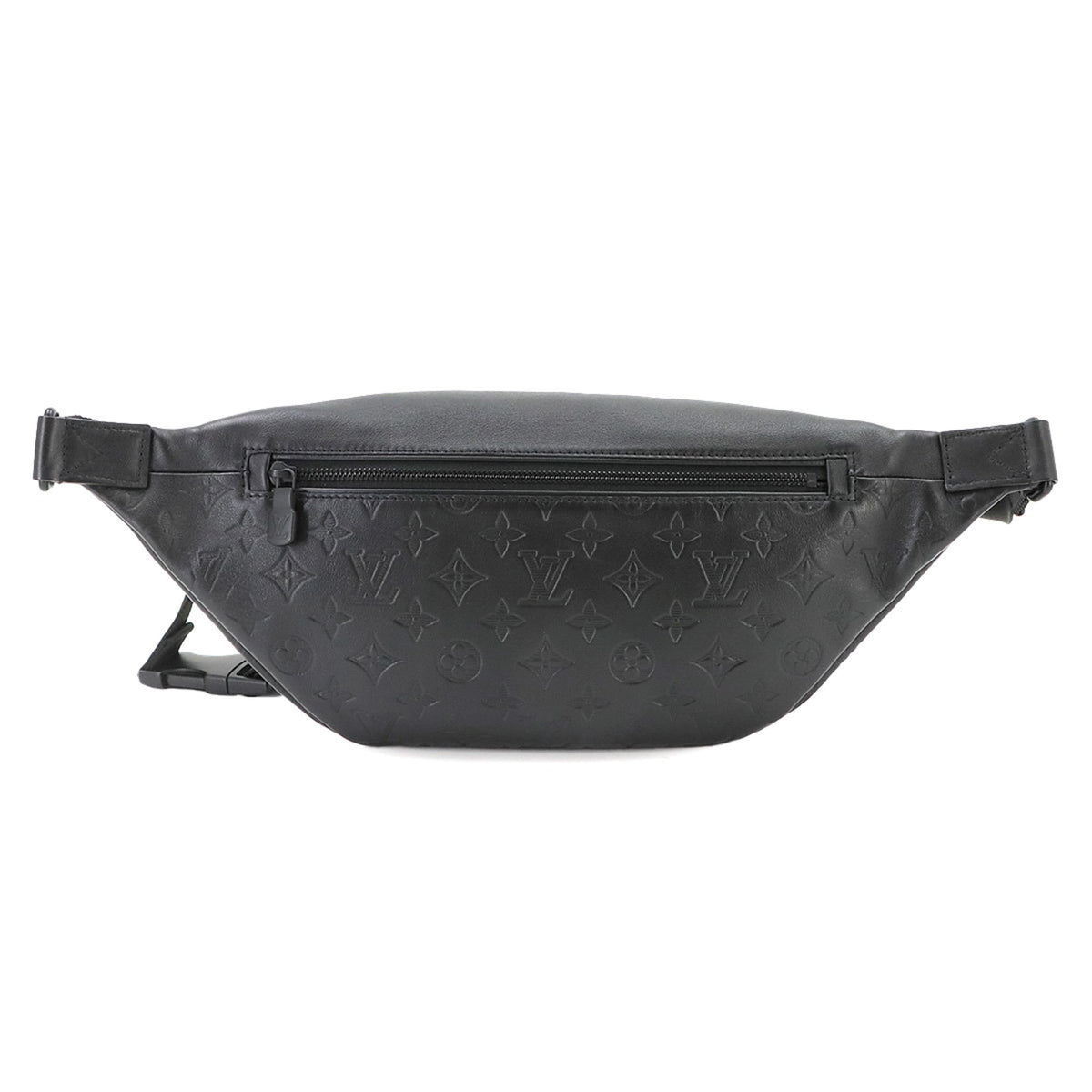Louis Vuitton Black Noir Monogram Shadow Handbag Shoulder Bag Sling Bag (Pre-Owned)
