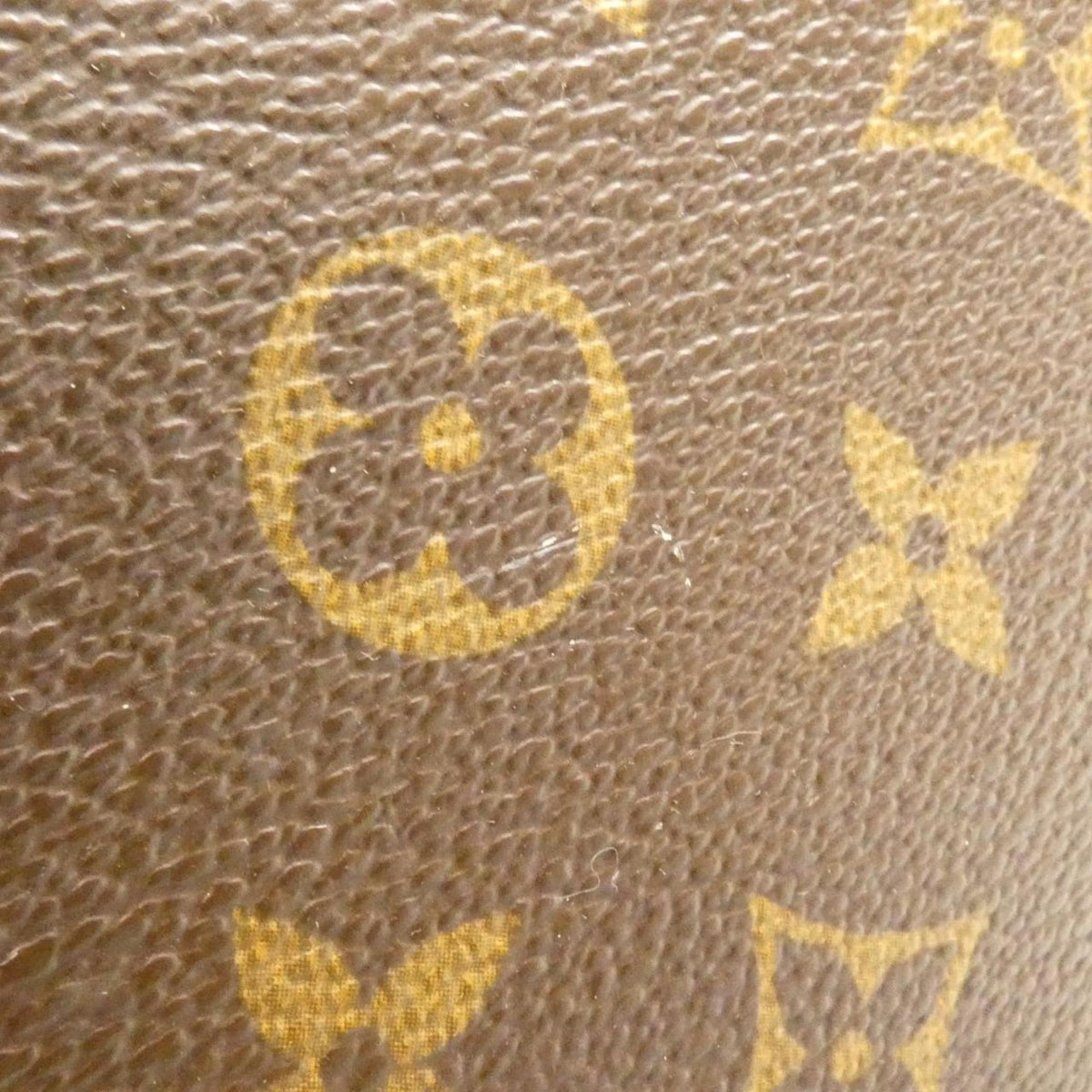 Louis Vuitton Marron Coated Canvas Handbag (Pre-Owned)