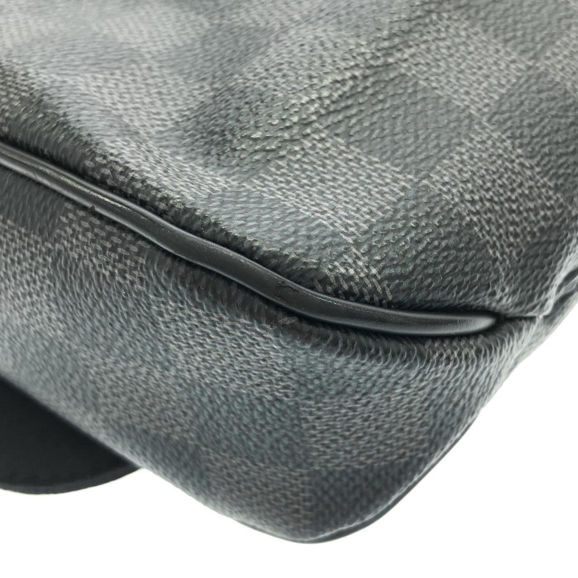 Louis Vuitton Damier Graphite Graphite Coated Canvas Shoulder Bag (Pre-Owned)