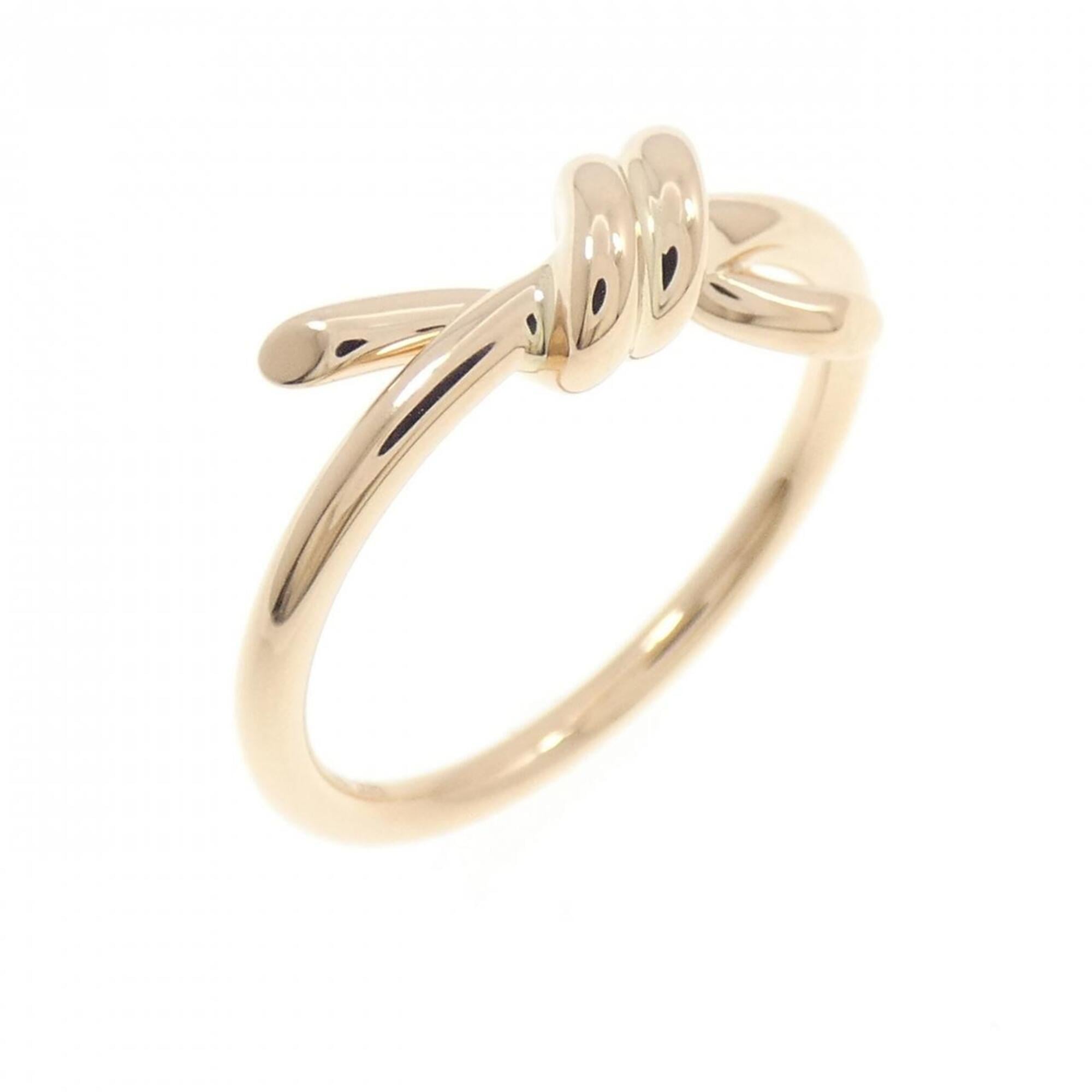 Tiffany Pink Gold (18K) Band Ring (Pre-Owned)