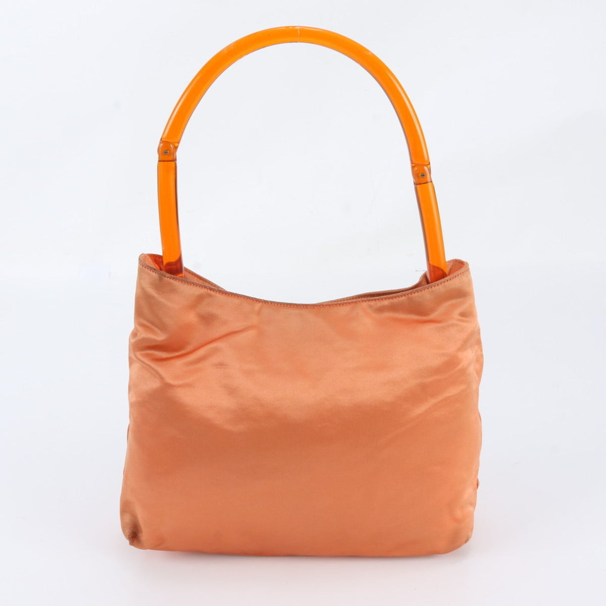 Prada Orange Shoulder Bag Tote Bag (Pre-Owned)