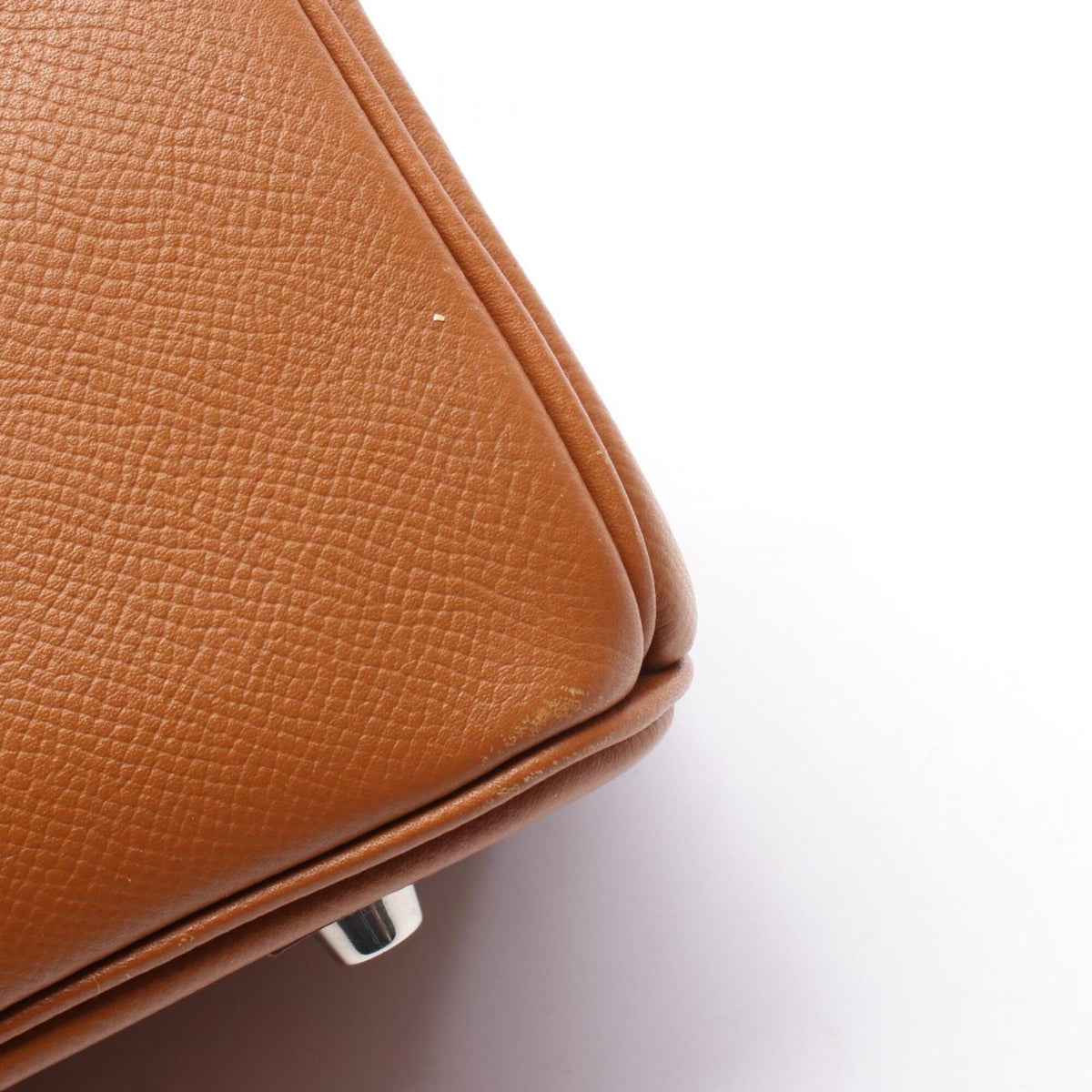 Hermes Brown Epsom Leather Handbag (Pre-Owned)