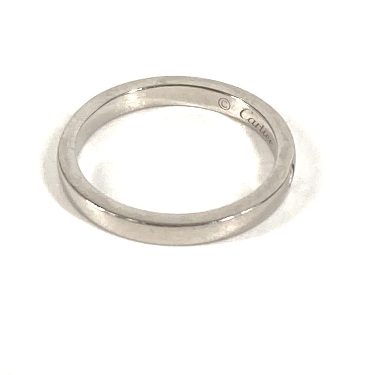 Cartier Silver Silver 925 Band Ring (Pre-Owned)