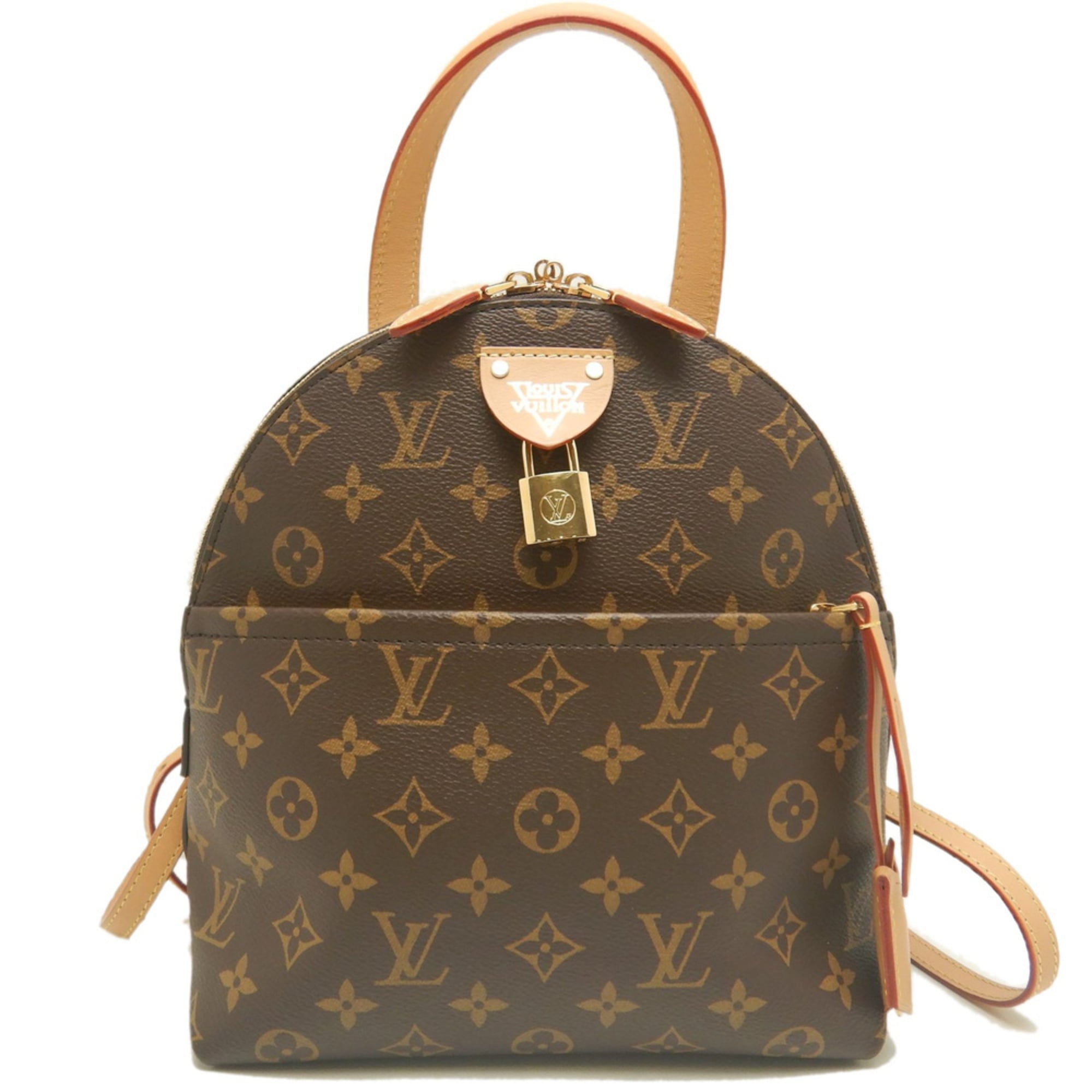 Louis Vuitton Brown Monogram Canvas Backpack (Pre-Owned)